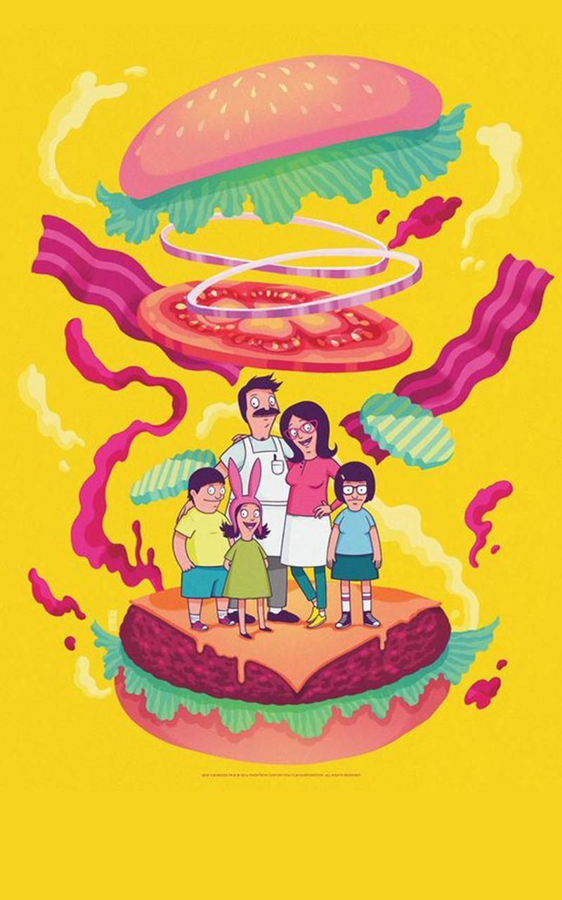 800x1280 Bob's Burgers Mobile Wallpaper
