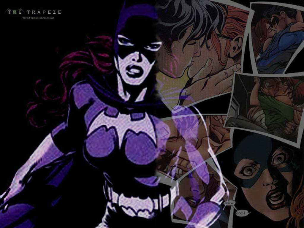 1024x768 Dick Grayson and Barbara Gordon Gordon & Dick Grayson Wallpaper