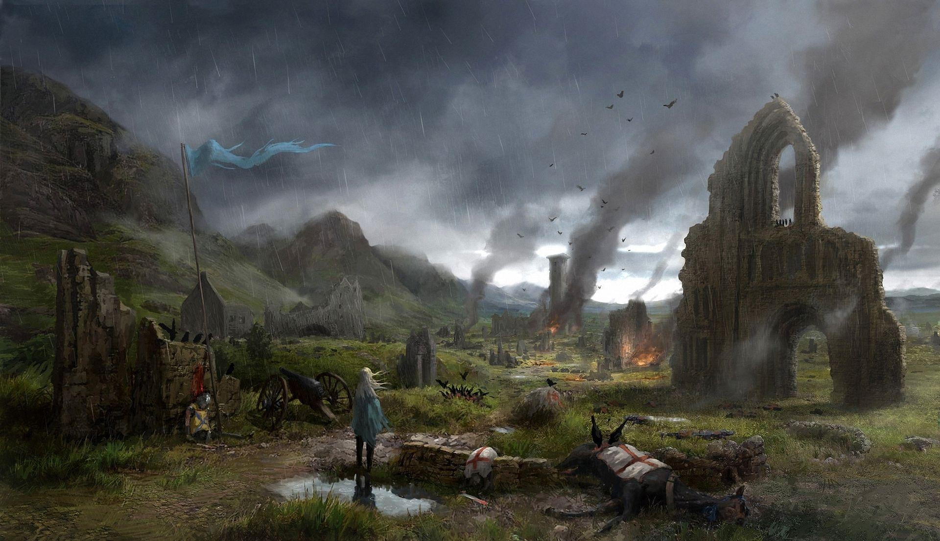 1920x1106 Middle Ages Wallpaper