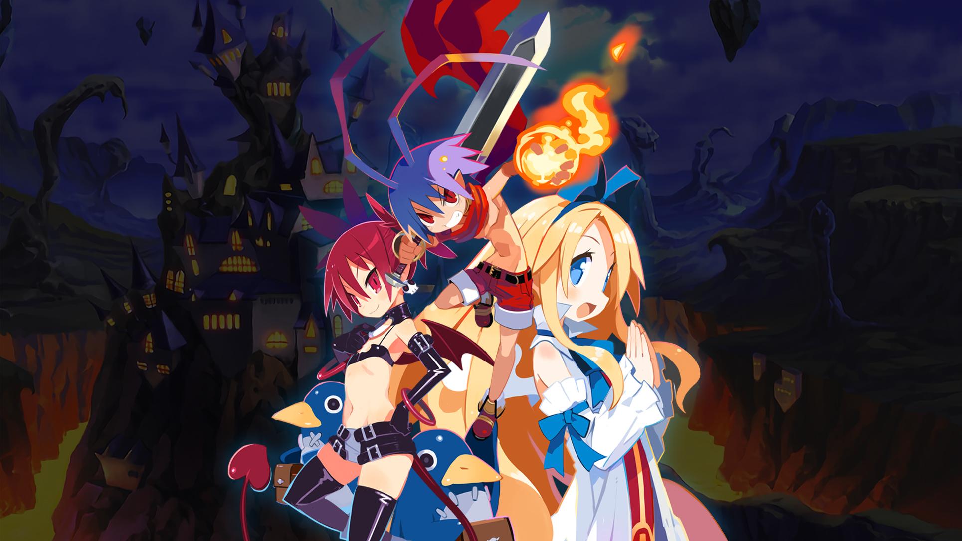 1929x1085 Disgaea 1 Complete Wallpaper. Cat with Monocle