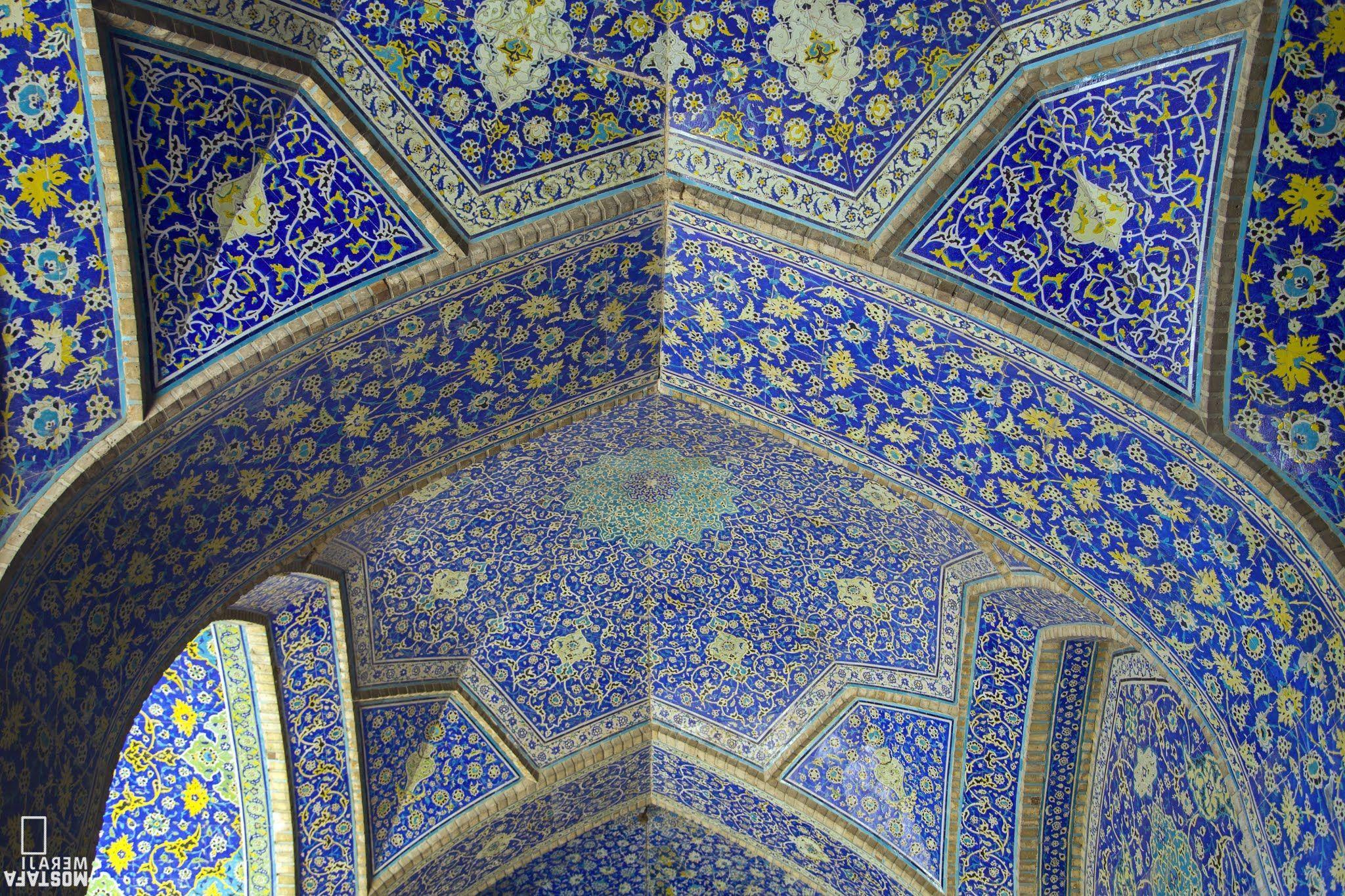 2048x1365 کاشی کاری ایرانی، معماری زیبا و باشکوه