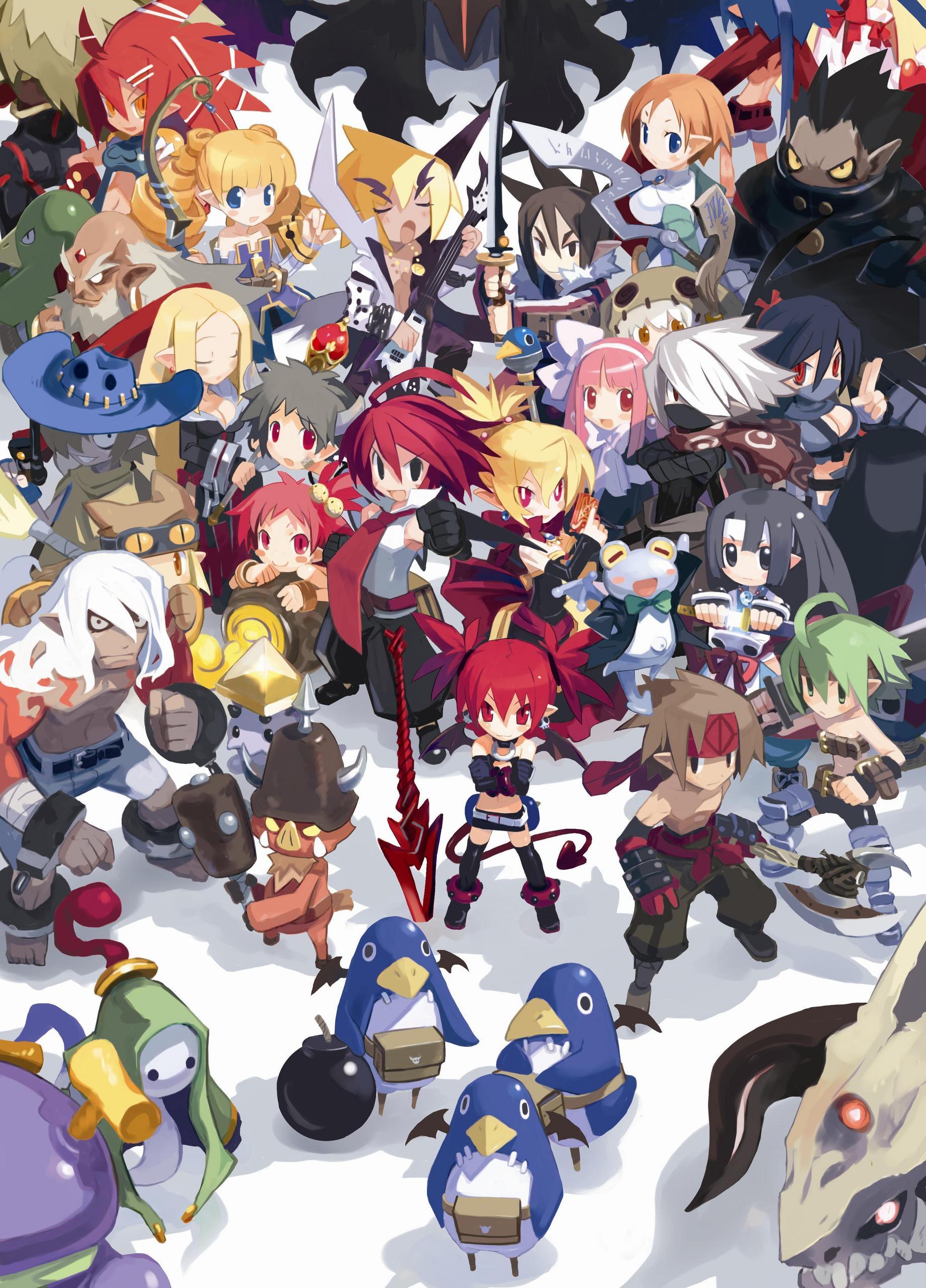 1840x2560 Wallpaper Disgaea 2