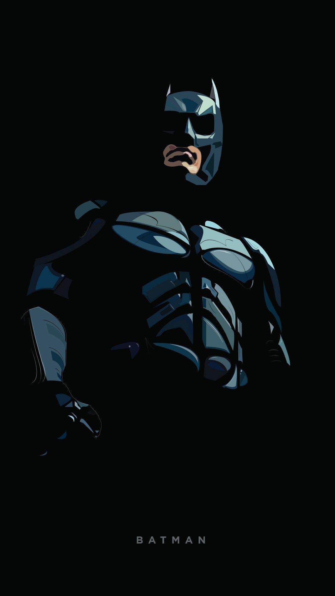1080x1920 Download 1080x1920 Batman, Digital Art, Minimal Wallpaper for iPhone iPhone 7 Plus, iPhone 6+, Sony Xperia Z, HTC One