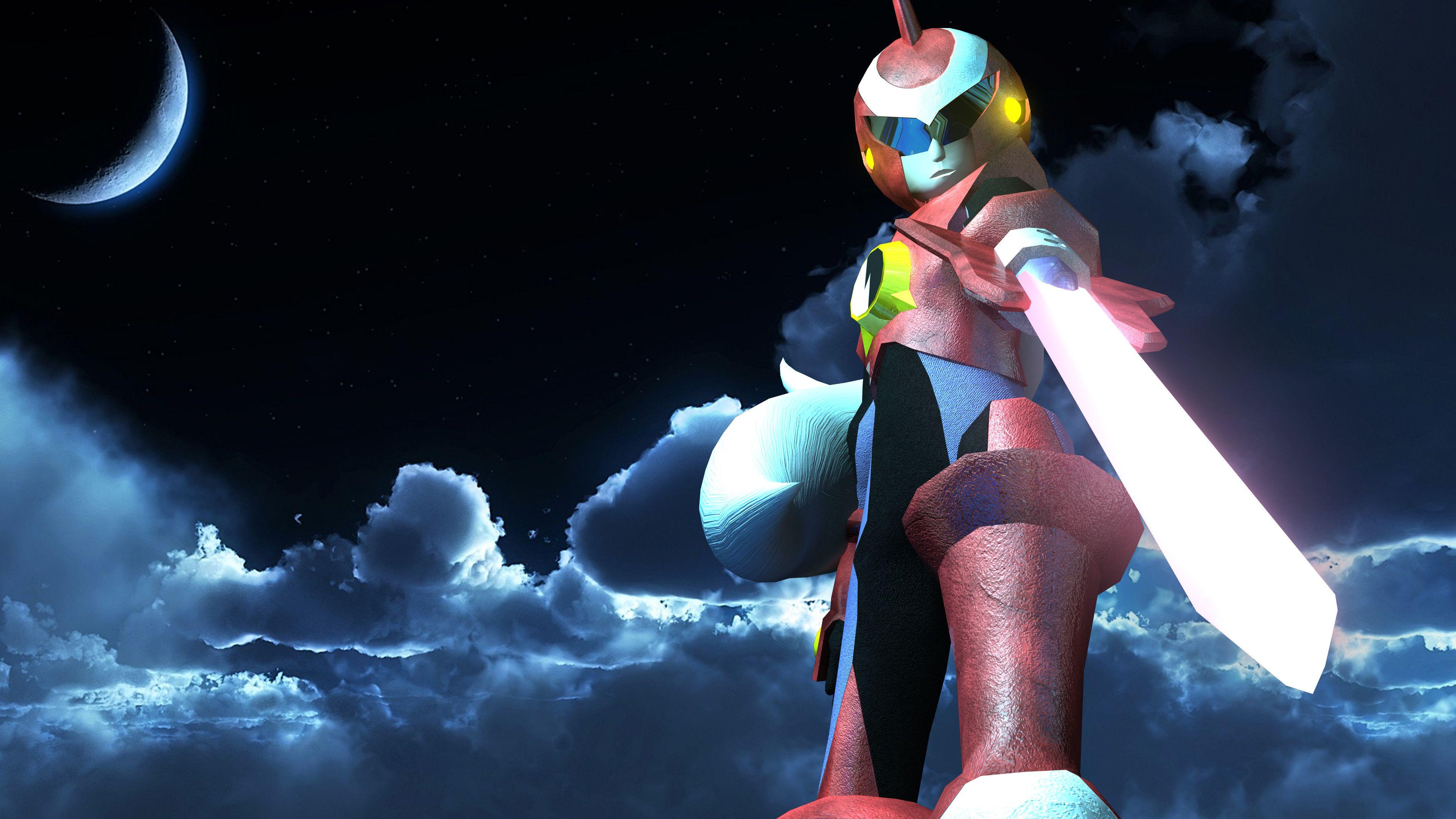 3840x2160 Megaman and Protoman
