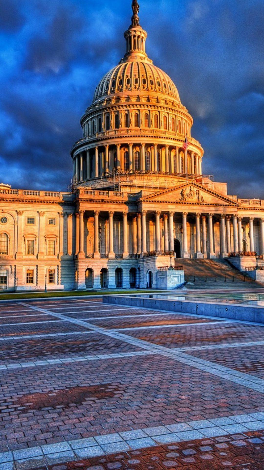 1080x1920 US Capitol iPhone Wallpaper