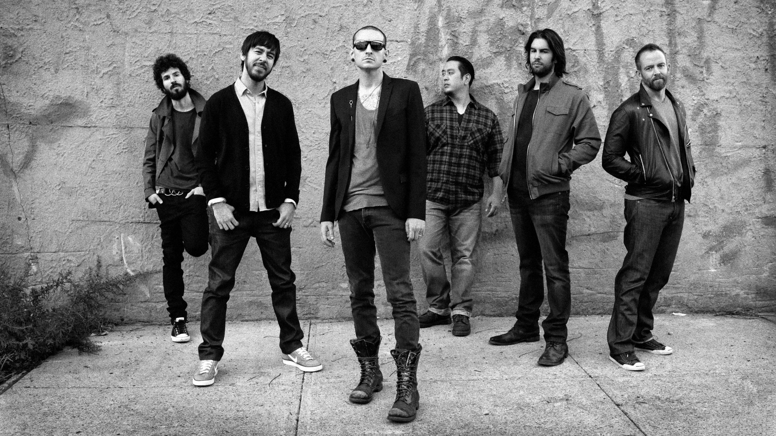 2688x1512 Linkin Park Black and White wallpaper 8K Wallpaper, HD Celebrities 4K Wallpaper, Image, Photo and Background