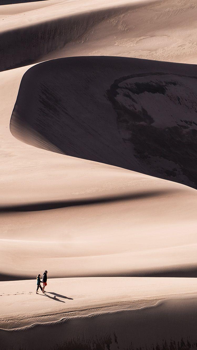750x1334 iPhone X wallpaper. desert nature sand hot summer