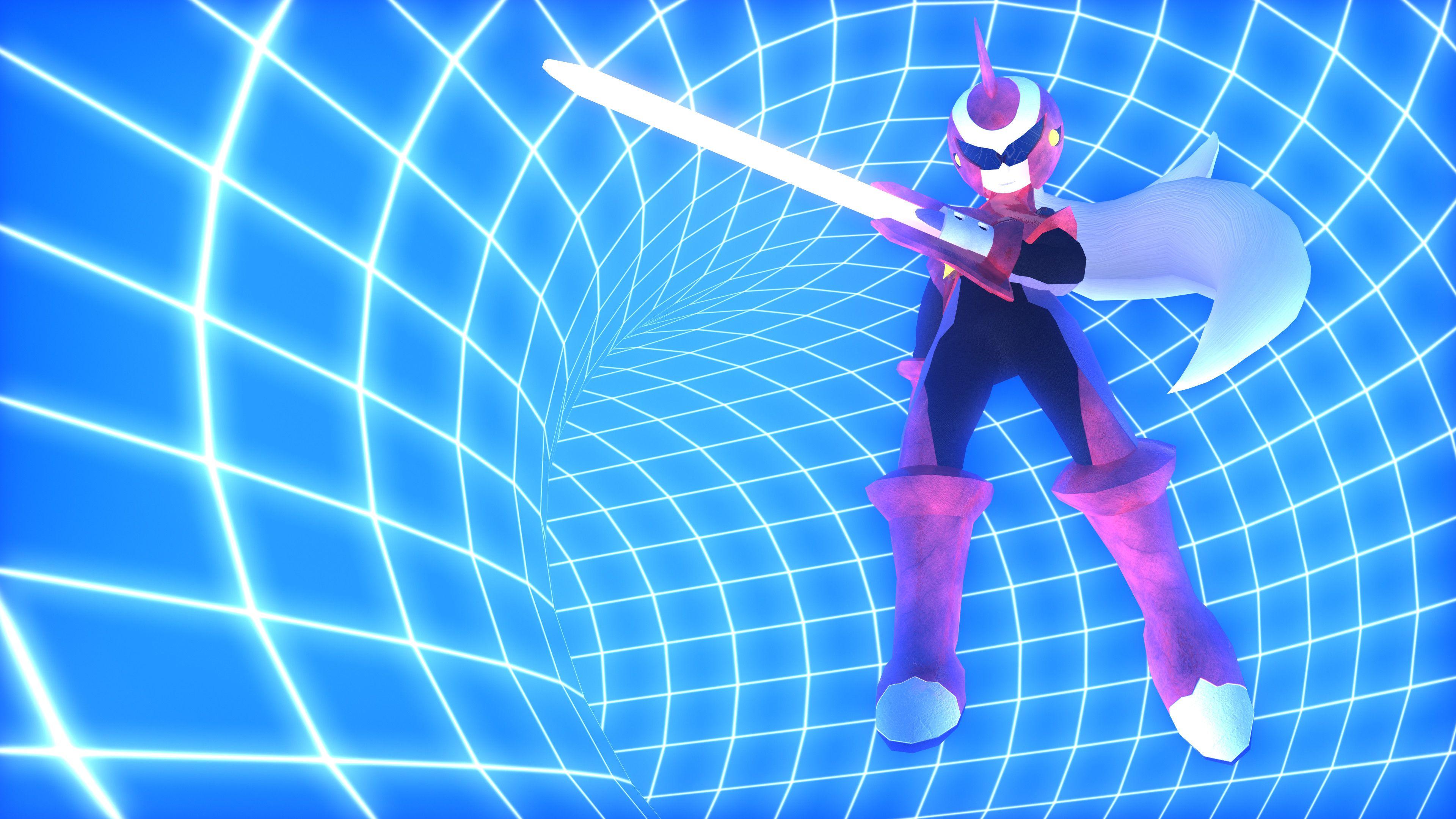 3840x2160 Megaman and Protoman