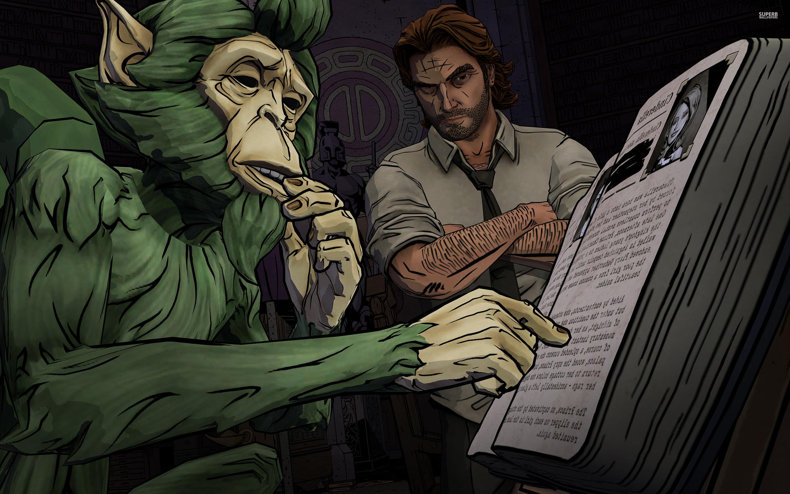 2560x1600 The Wolf Among Us, game, games wallpaper. The Wolf Among Us, game, games