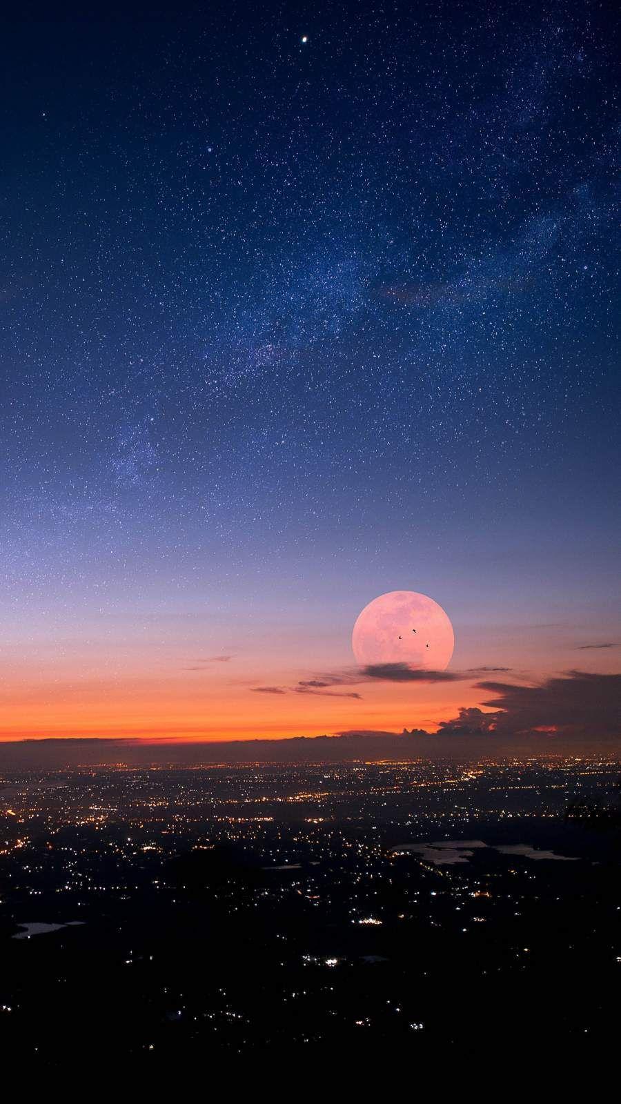 900x1600 Citylights Sunset iPhone Wallpaper Wallpaper : iPhone Wallpaper. City iphone wallpaper, Sunset iphone wallpaper, iPhone wallpaper sky