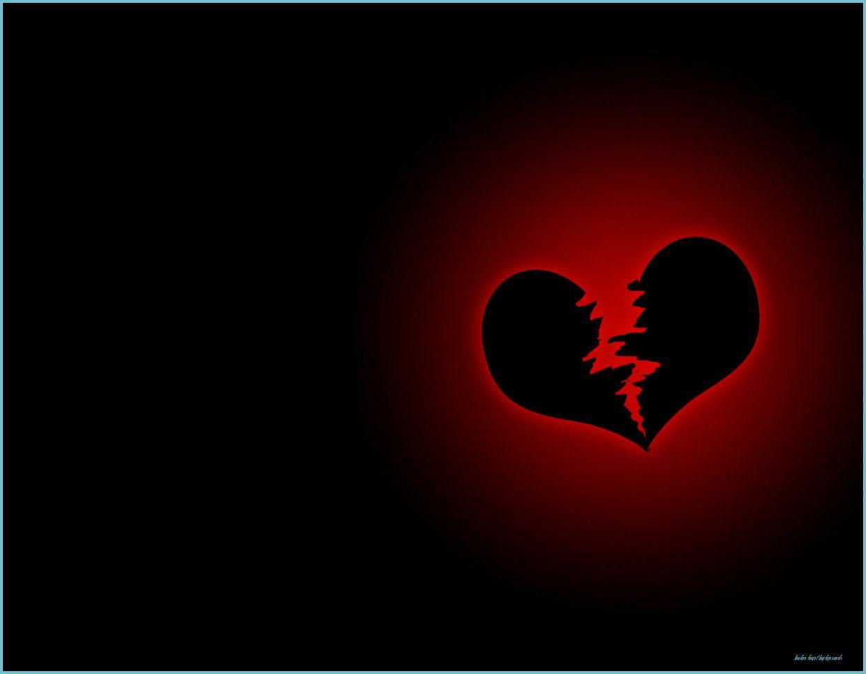 Broken black heart - broken heart, broken... - Stock Illustration  [93794877] - PIXTA