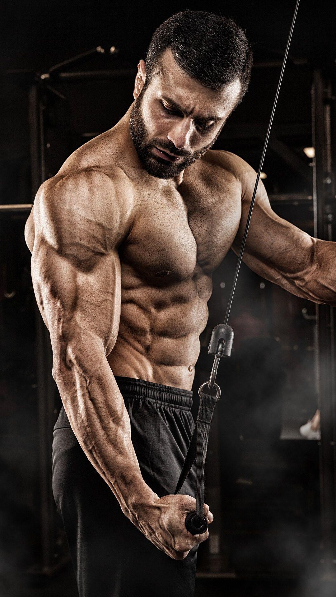 1080x1920 Desktop Wallpaper Men Muscle Workout Fitness Sport 1080x1920