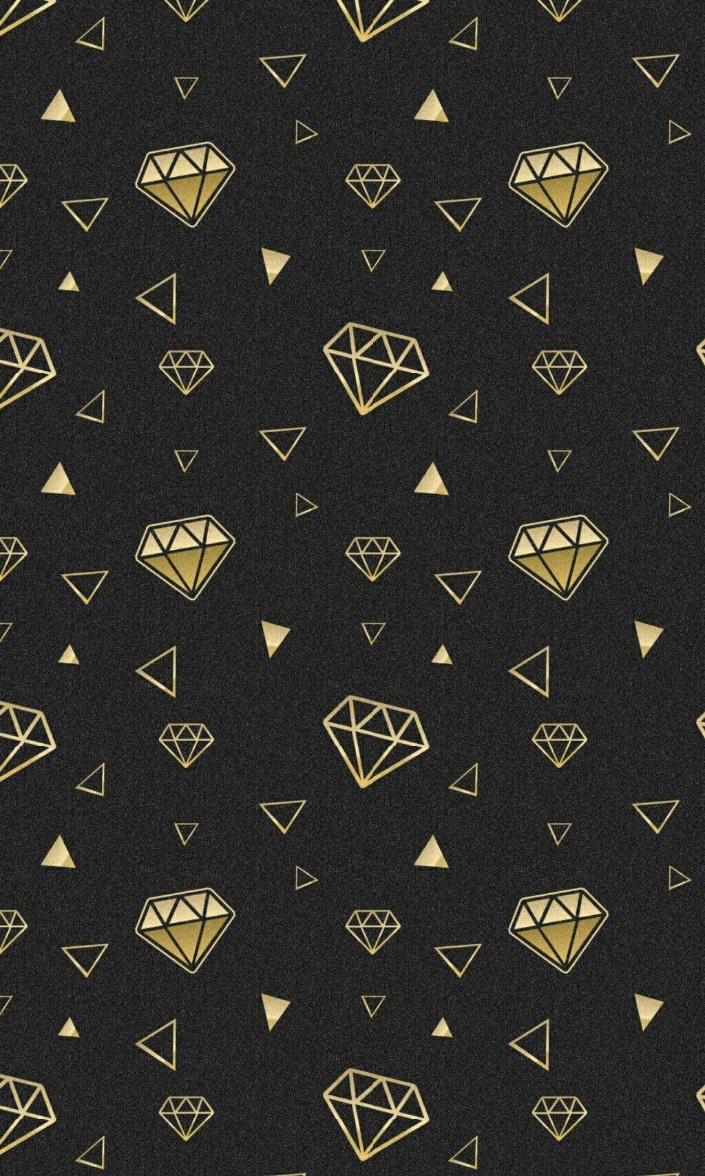Black and Gold Diamond Wallpapers Top Free Black and Gold Diamond