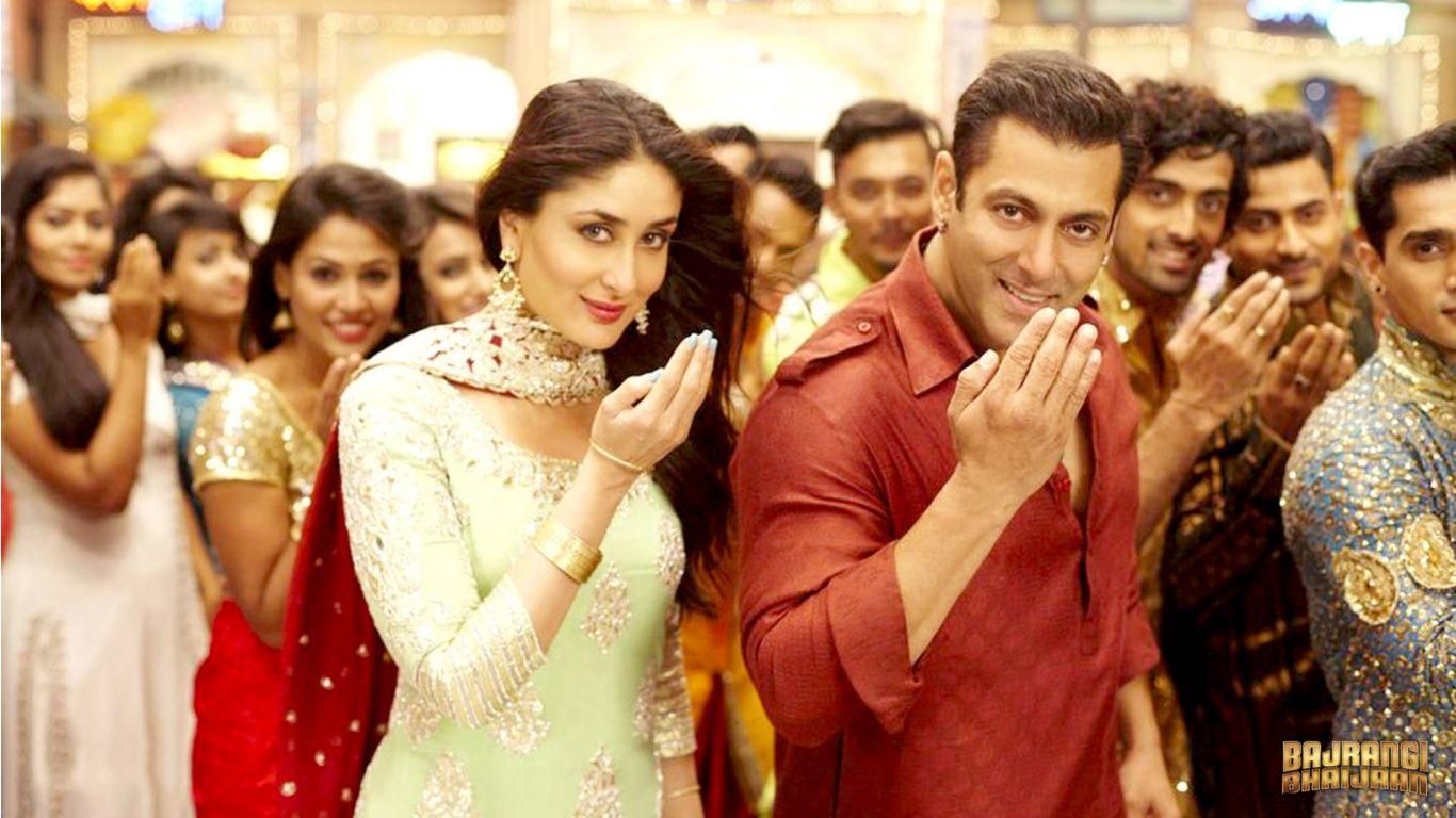 1366x768 Salman And Kareena In Bajrangi Bhaijaan Wallpaper