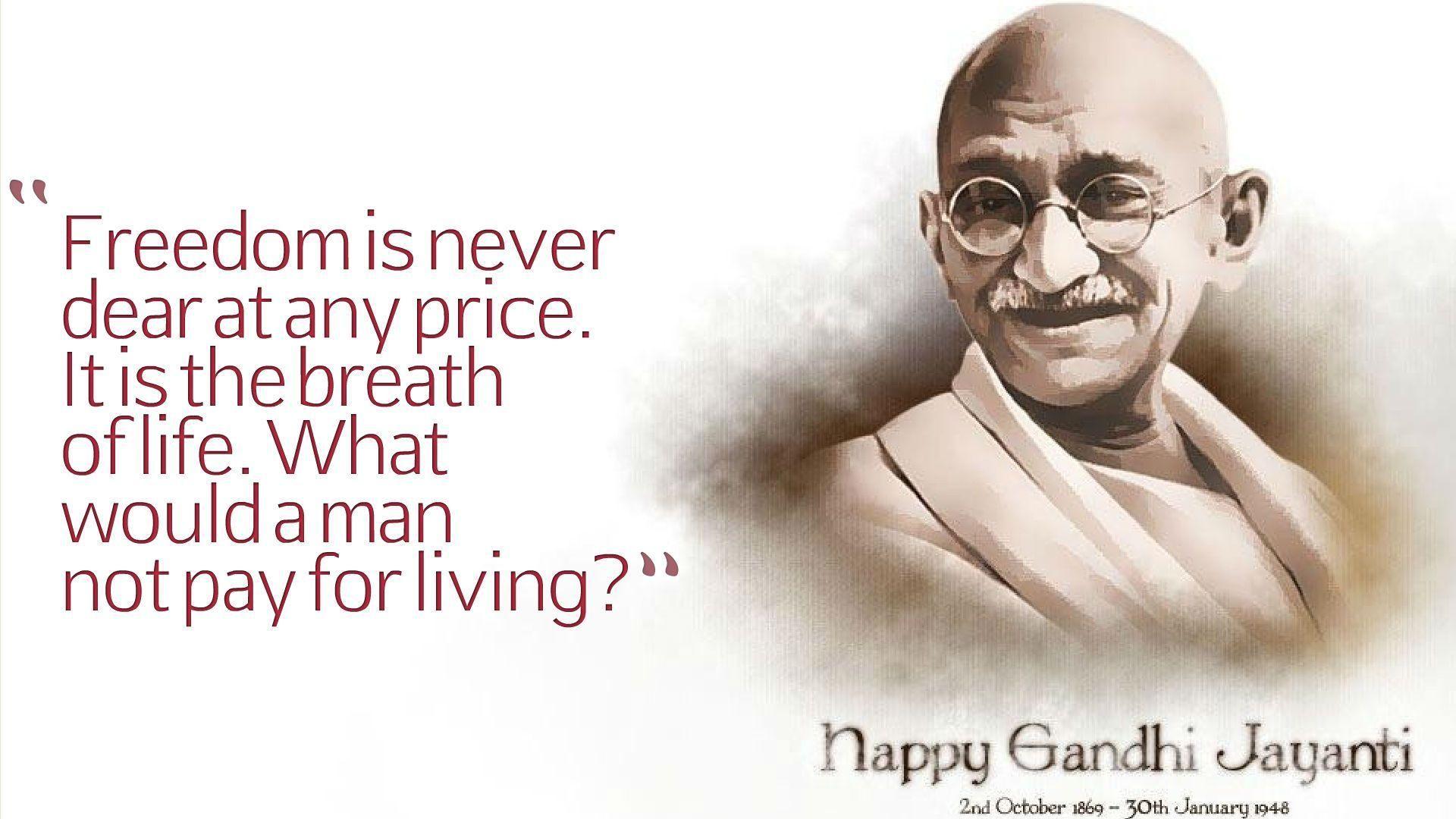 1920x1080 Mahatma Gandhi Wallpaper. Freedom quotes, Gandhi quotes, Famous gandhi quotes