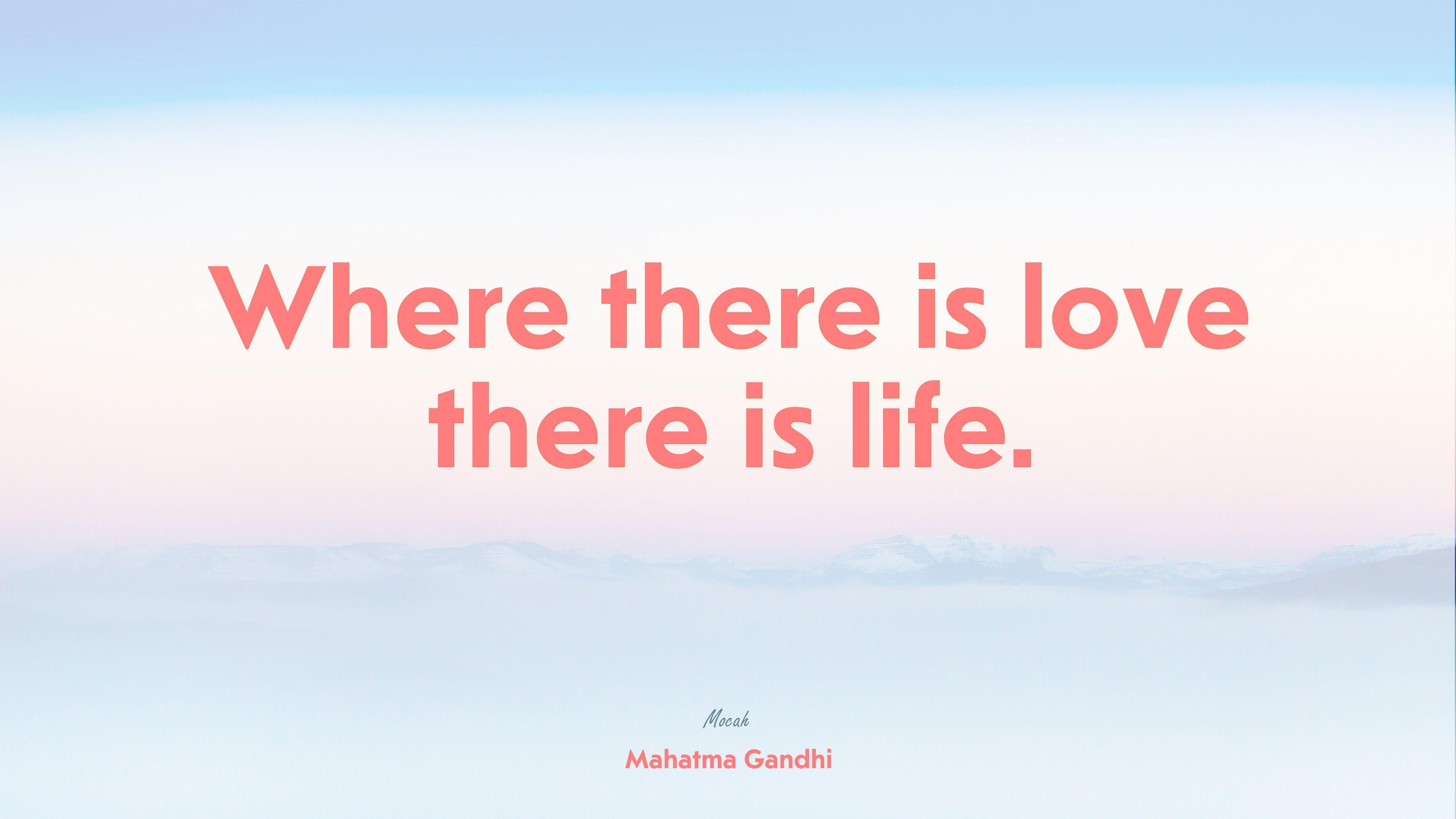 3840x2160 life quote wallpaper free download, Mahatma Gandhi quote, 4k wallpaper. Mocah HD Wallpaper