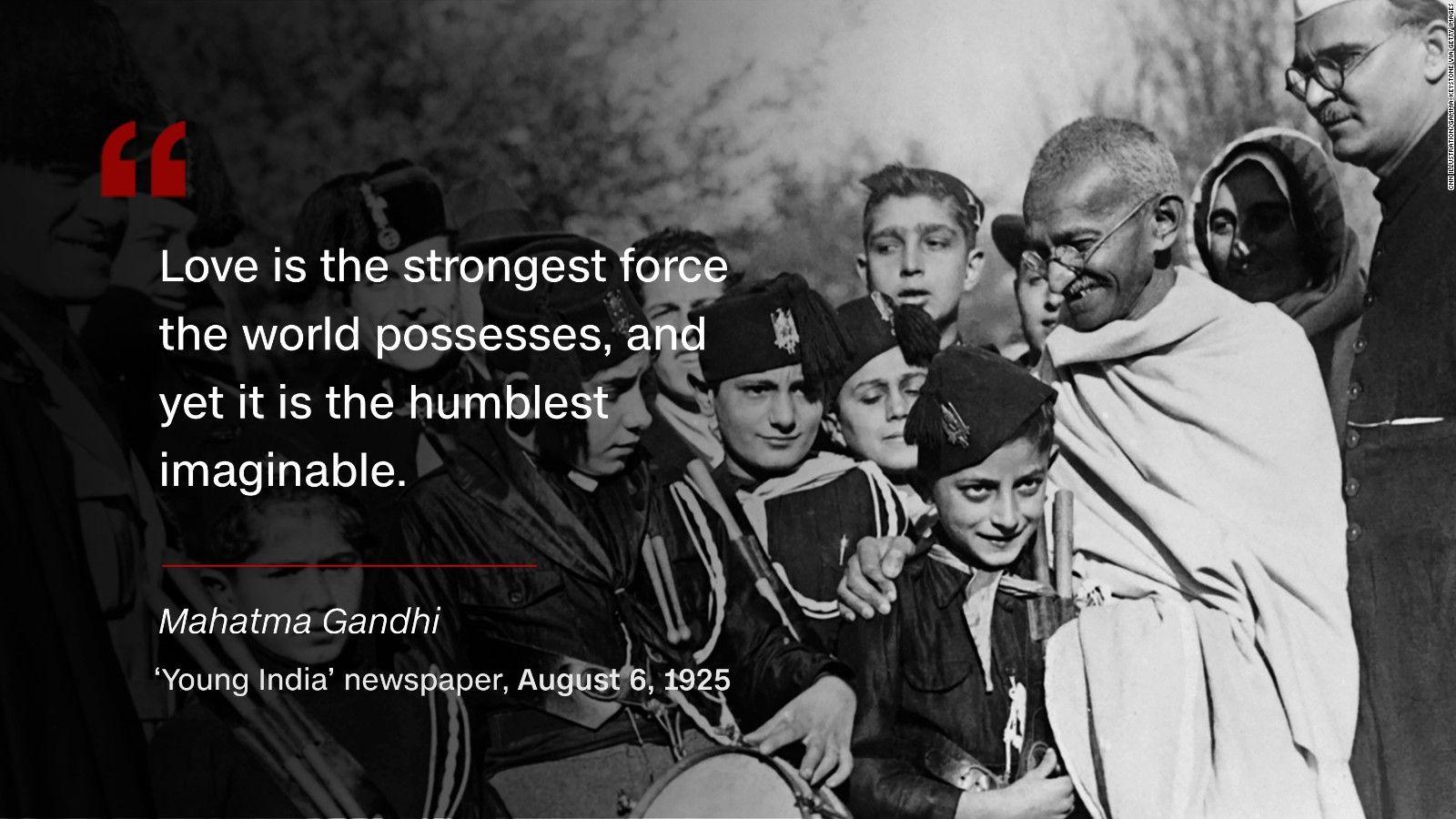 1600x900 Mahatma Gandhi: 'Soldier of peace'