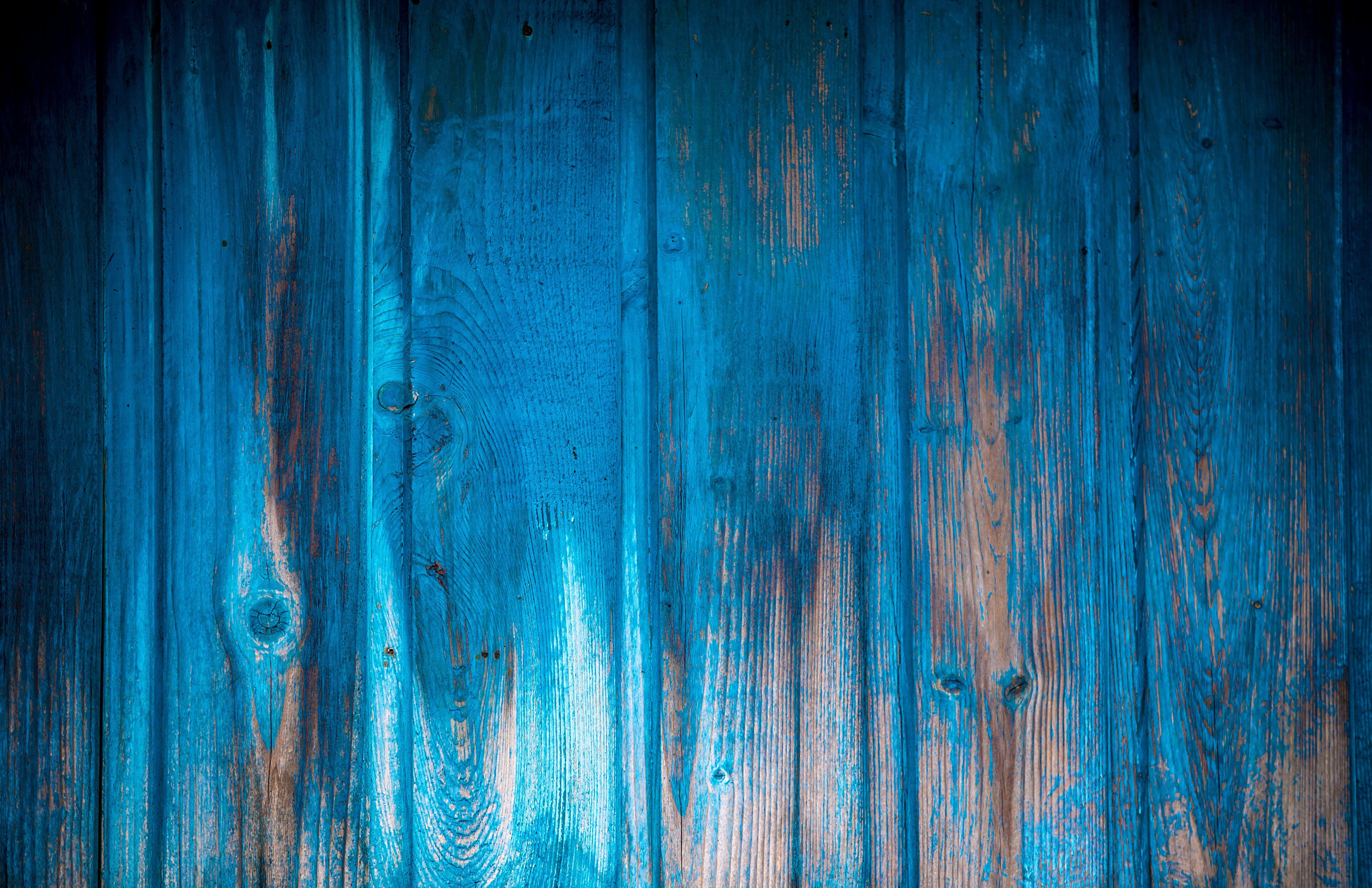 5648x3656 Wallpaper Wood, Paint, Blue, Stripes, Hd, 5k, Photography