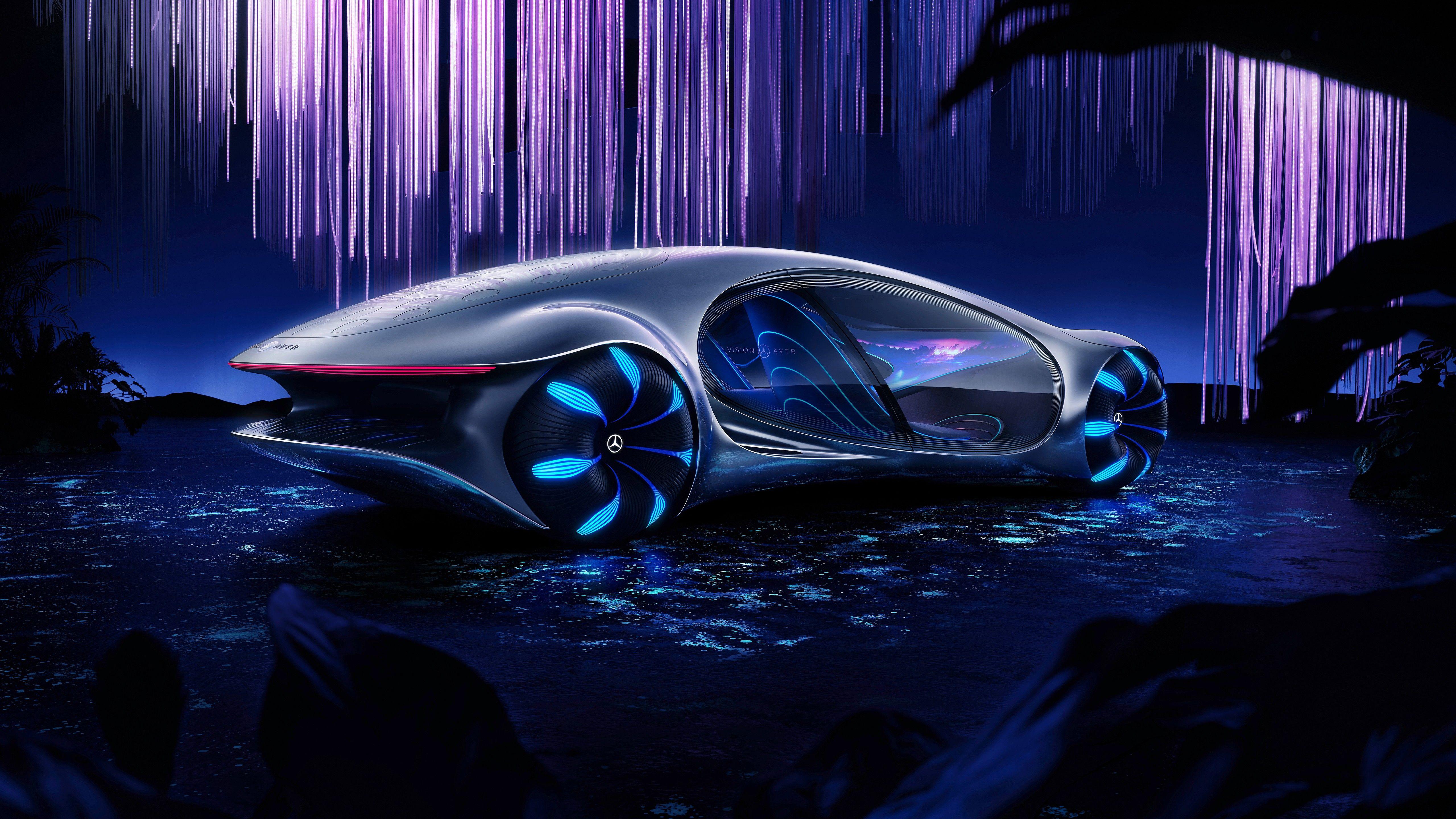 5120x2880 Mercedes Benz VISION AVTR 2020 5K Wallpaper. HD Car Wallpaper