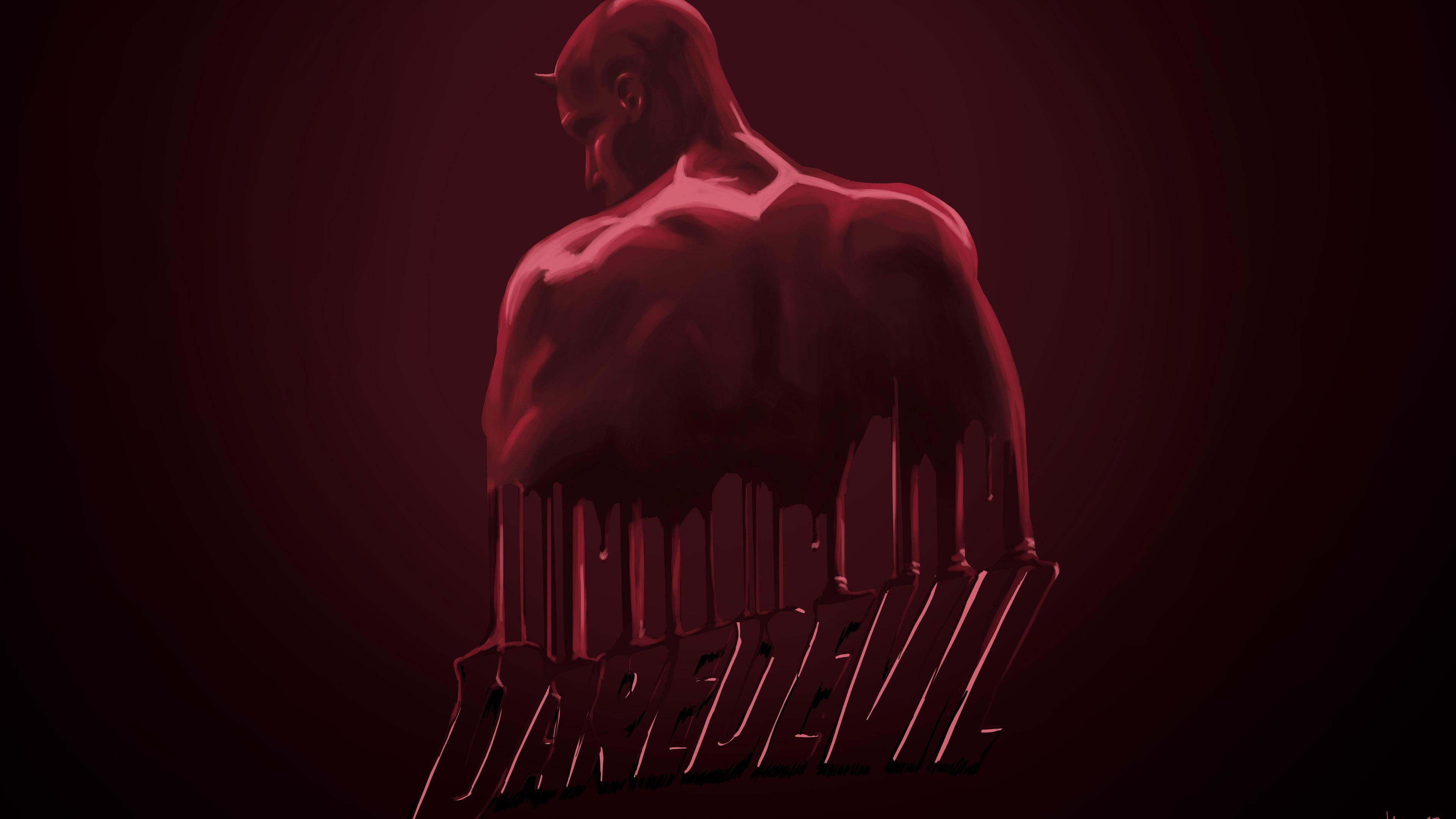 3840x2160 Wallpaper 4k Daredevil Oil Paint 4k 4k Wallpaper, 5k Wallpaper, 8k Wallpaper, Artwork Wallpaper, Daredevil Wallpaper, Wallpaper, Hd Wallpaper, Superheroes Wallpaper