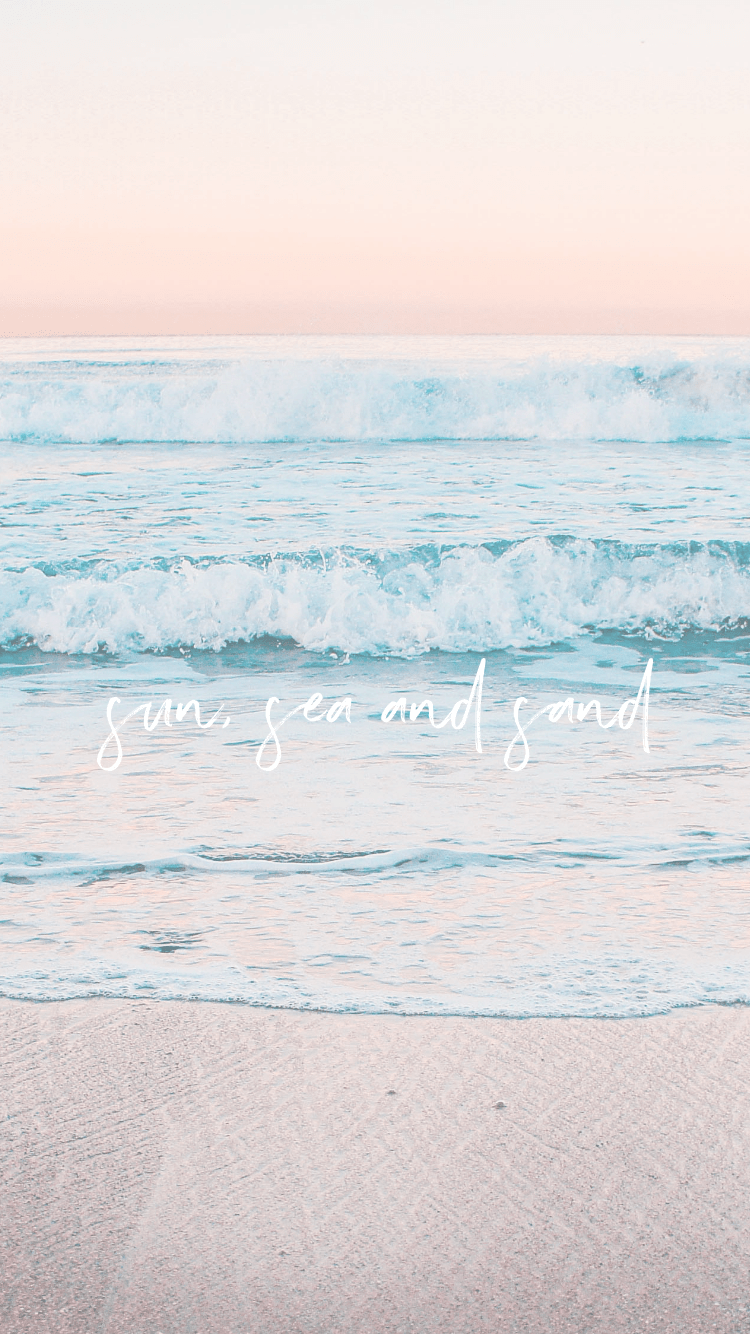 750x1334 Dear Fellow Bloggers. Free iphone wallpaper, Pastel iphone wallpaper, Beach wallpaper iphone