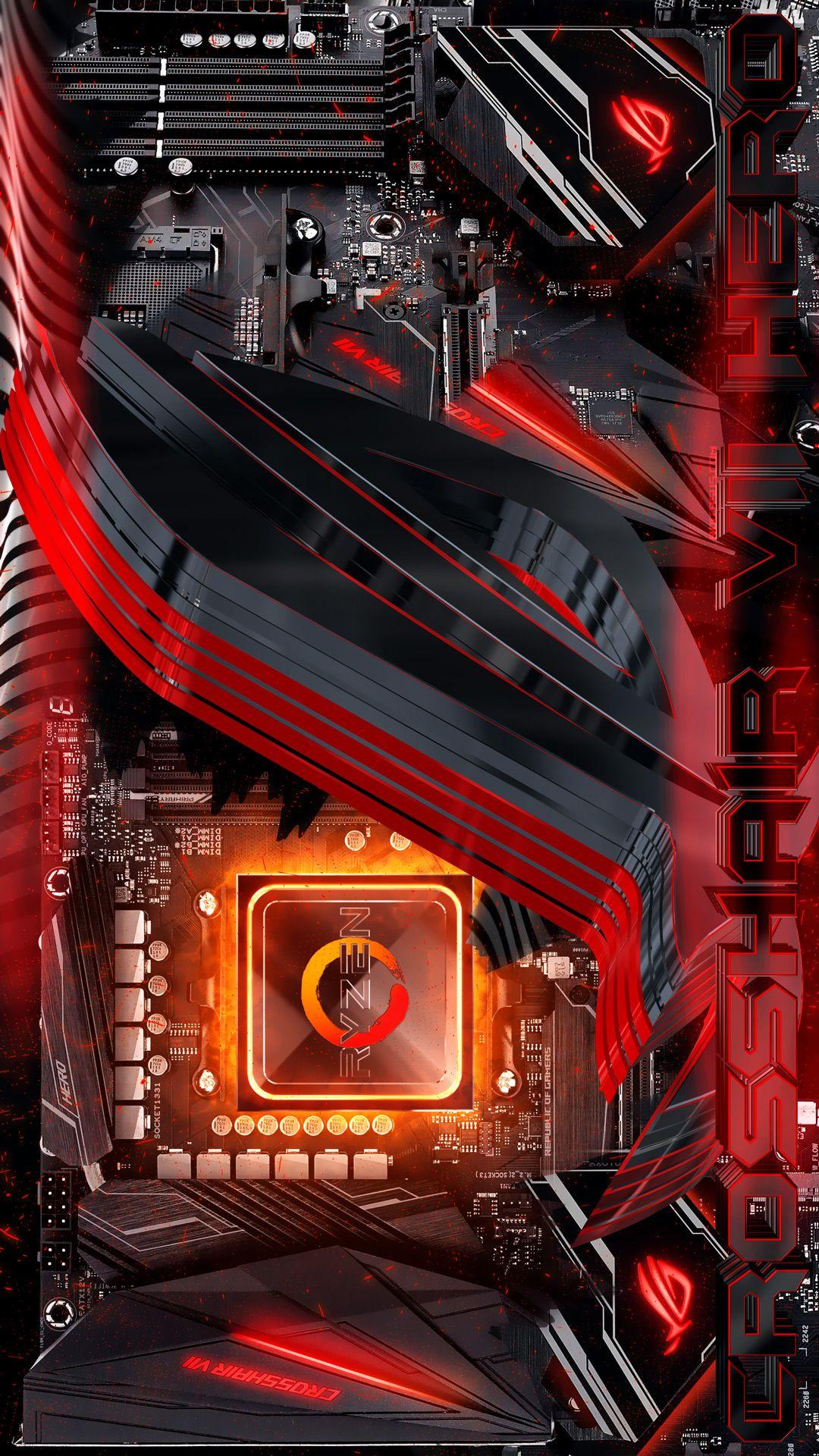 1080x1920 ASUS ROG Crosshair VII Hero