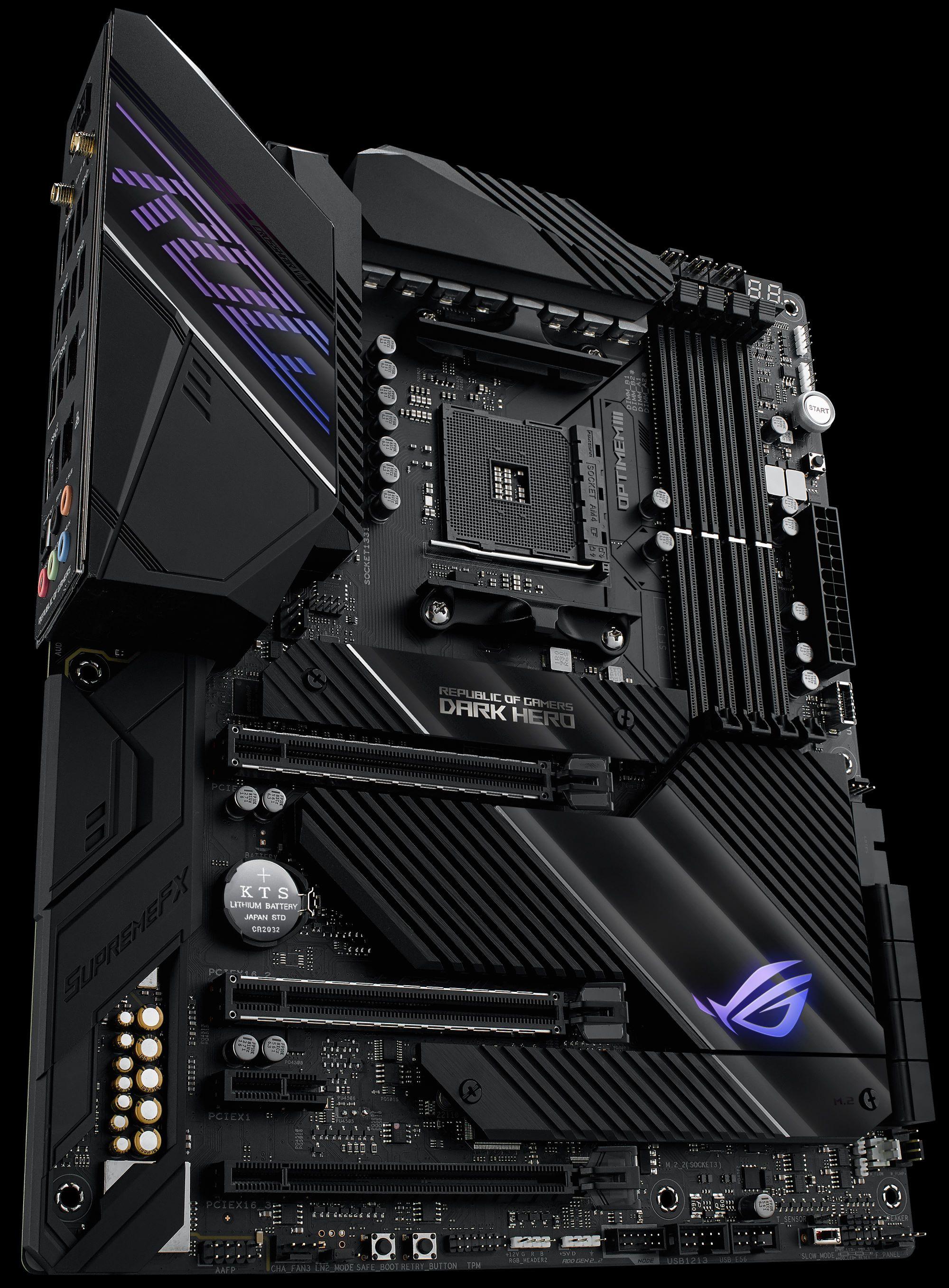 2000x2714 The ROG Crosshair VIII Dark Hero Unleashes More Power In Stealthy Silence For Next Gen AMD Ryzen CPUs. ROG Of Gamers USA
