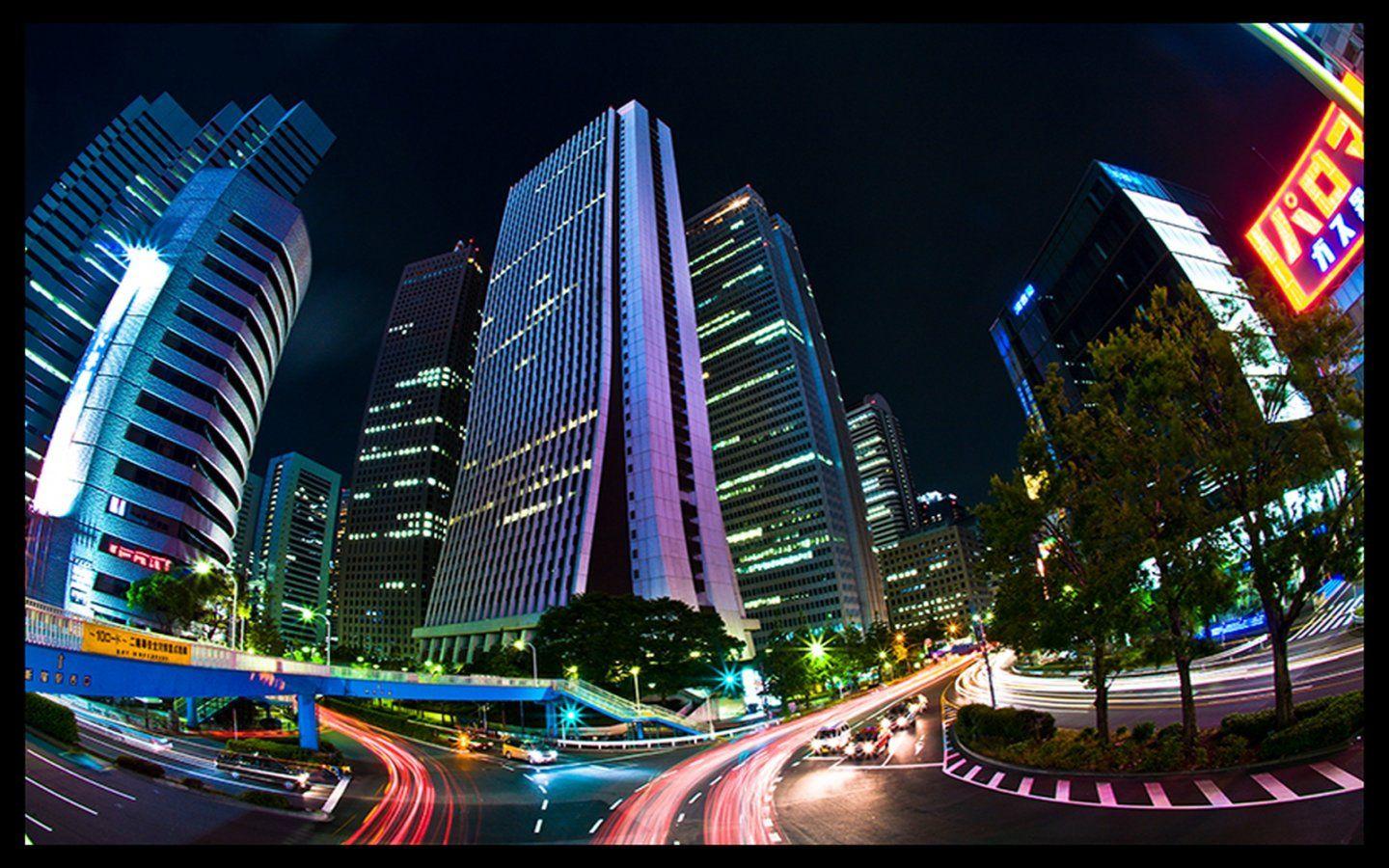 1440x900 1080p Image: Night Time City Wallpaper HD