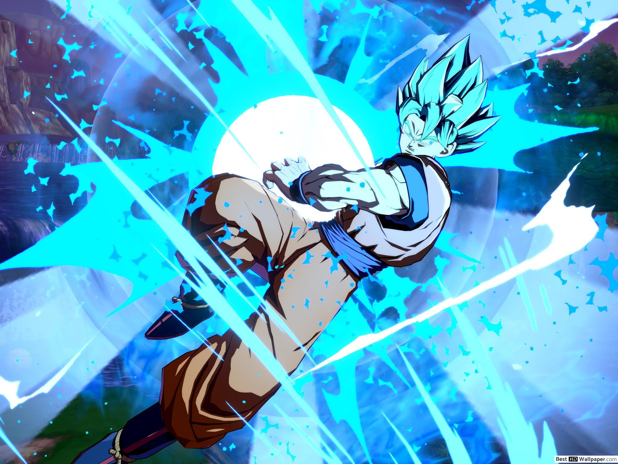 2048x1536 Goku's kamehameha wave HD wallpaper download