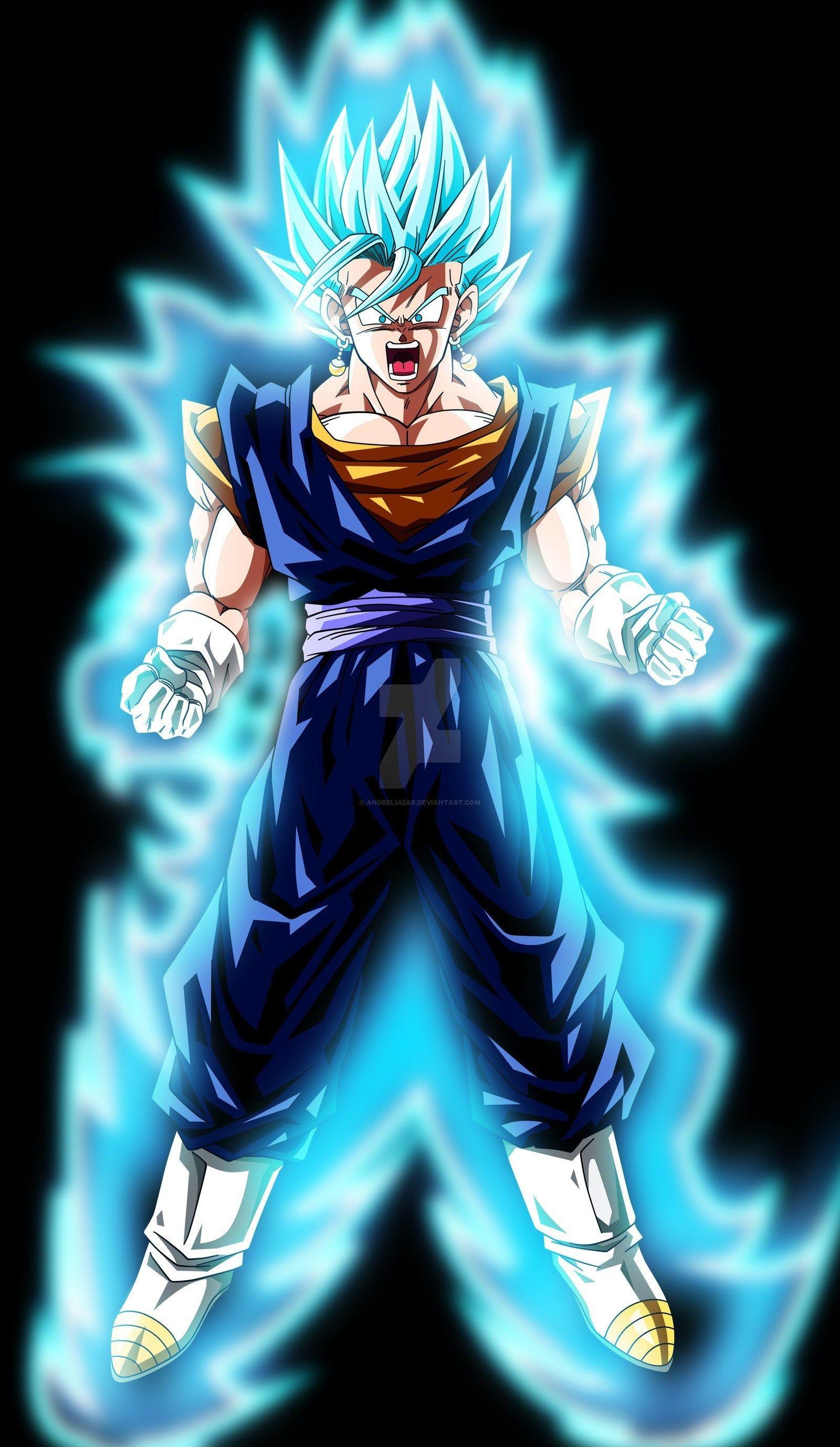 1600x2756 SSJ Goku Kamehameha Wallpaper .