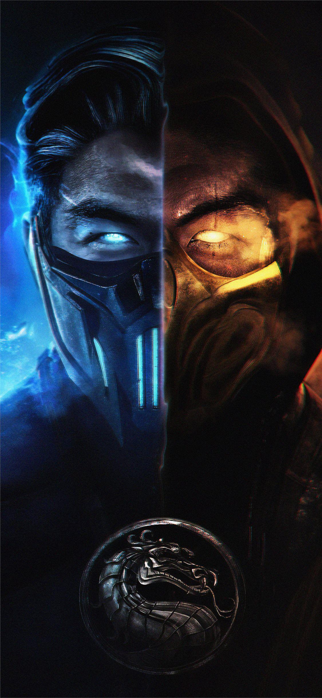 1125x2436 Cool Scorpion Wallpaper Mortal Kombat Brutality .