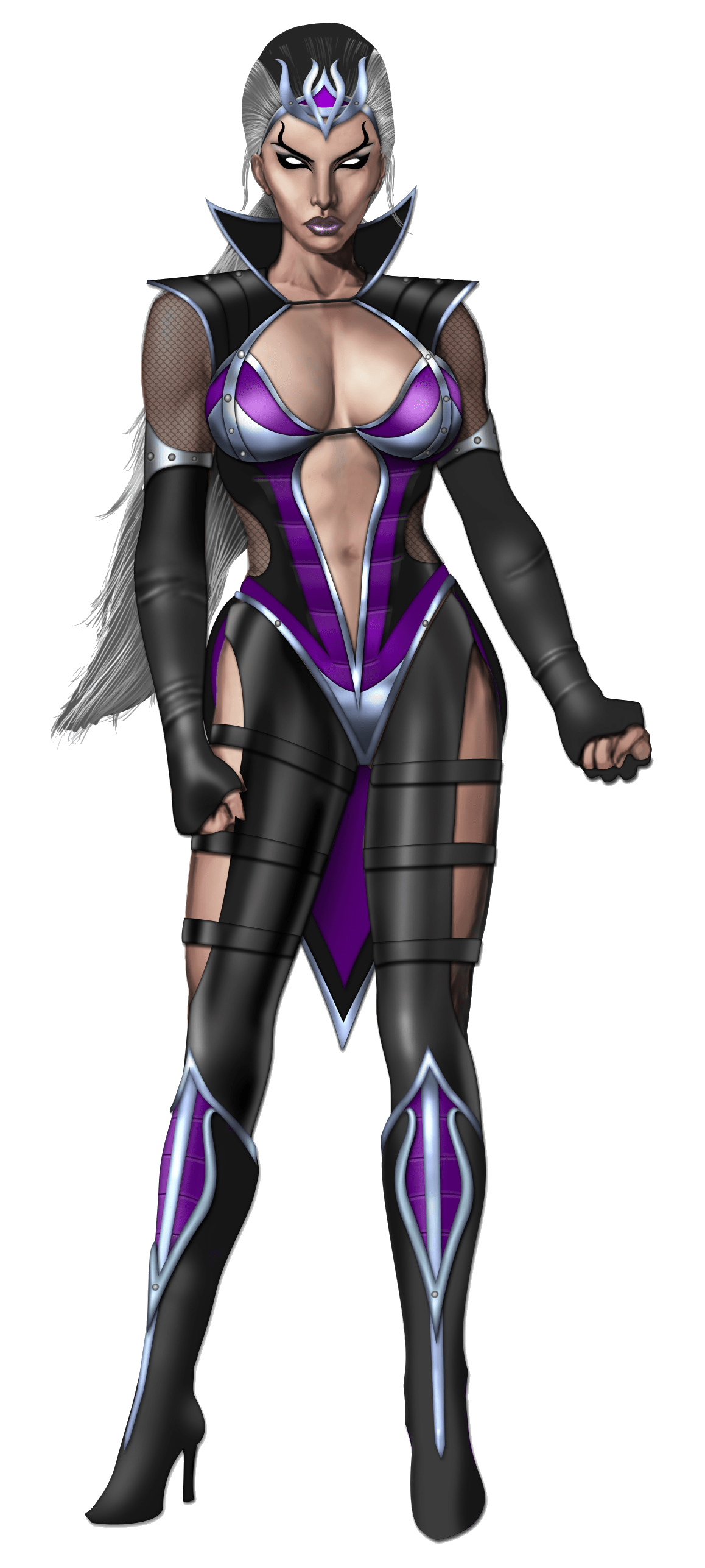 1158x2574 Mortal Kombat Sindel .