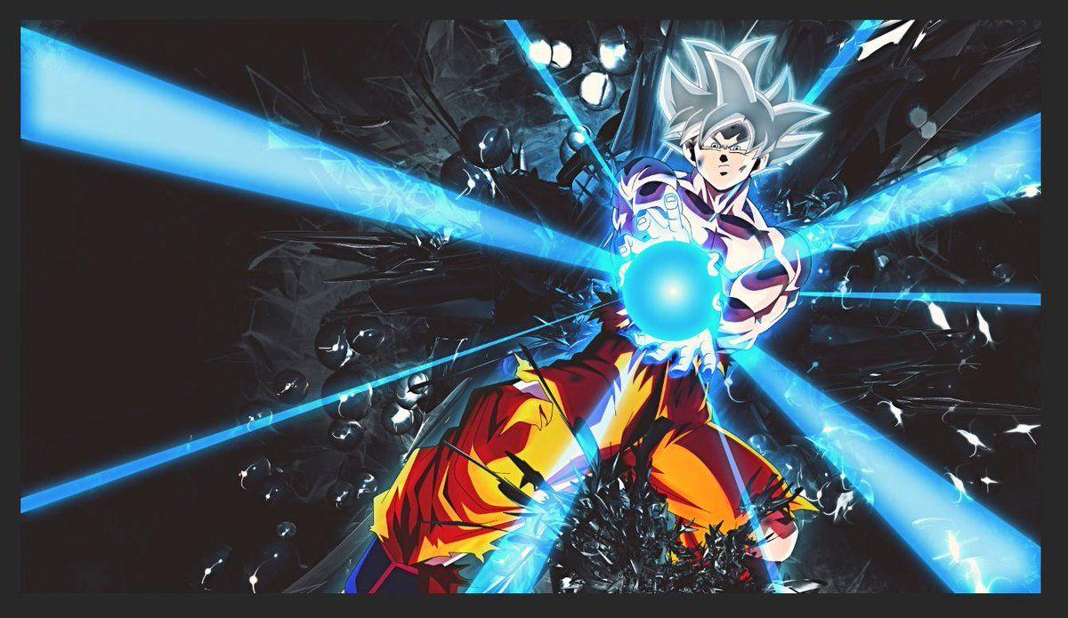 1200x695 SyanArt Station many #RT for this Dragon Ball Super true Ultra Instinct Kamehameha 4K Wallpaper (final transformation) for me to post it?