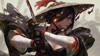197x111 Female Samurai Wallpaper 4K .