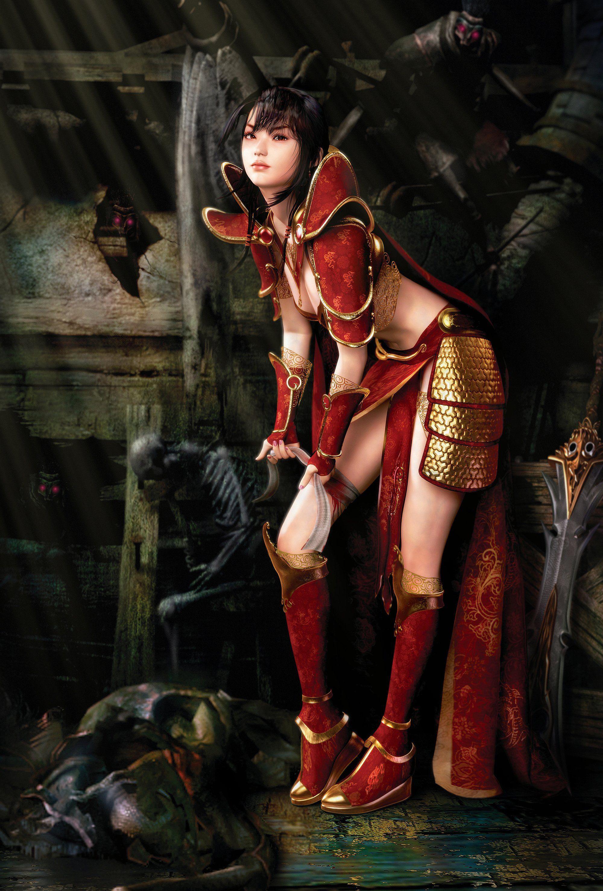 2000x2953 Female Samurai Wallpaper