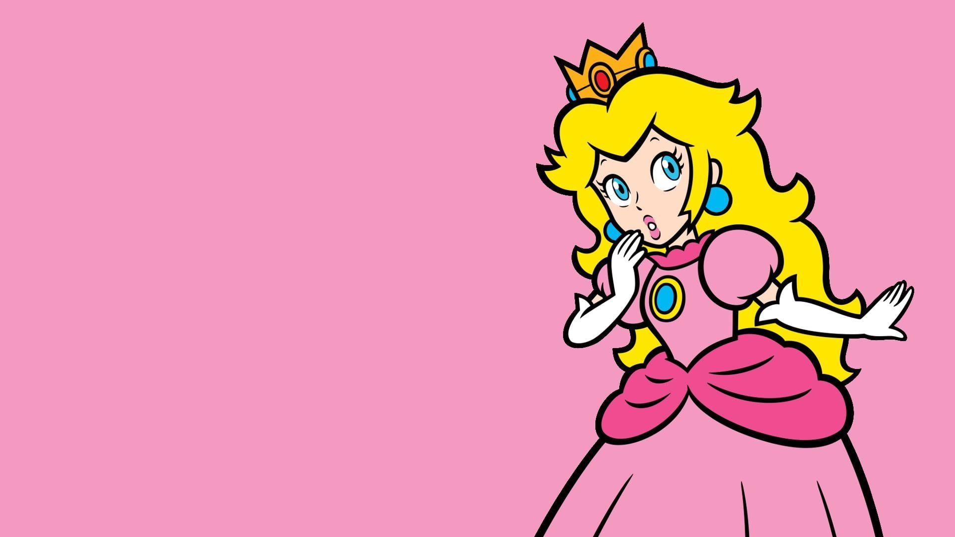 1920x1080 video games Princess Peach Super Mario #Nintendo P #wallpaper #hdwallpaper #desktop. Peach wallpaper, Princess peach, Super mario nintendo