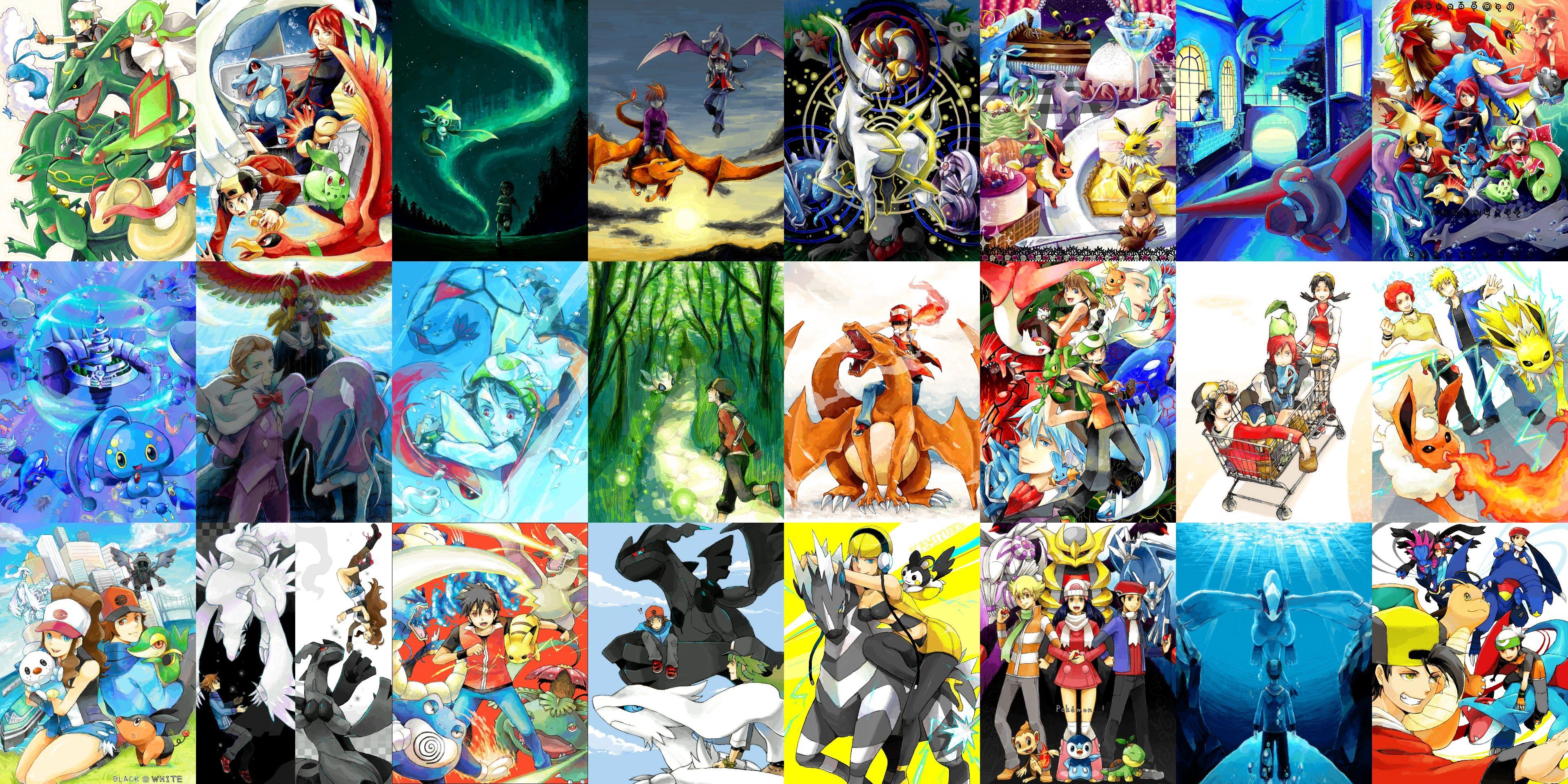 3840x1920 Nintendo Collage Screensaver .