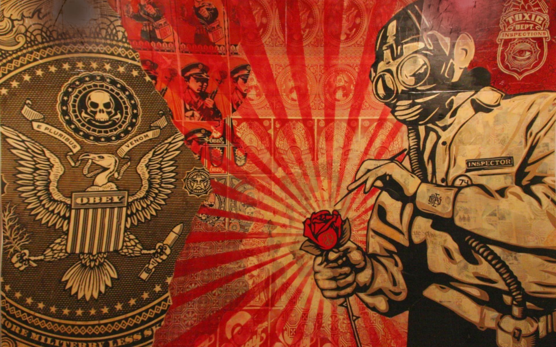 1920x1200 Shepard Fairey Obey Wallpaper Background HD Wallpaper Fairey Art High Resolution