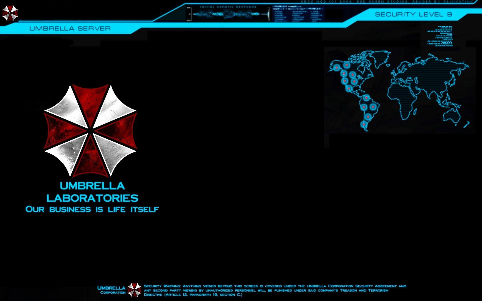 1680x1050 resident evil umbrella corp 1680x1050 wallpaper