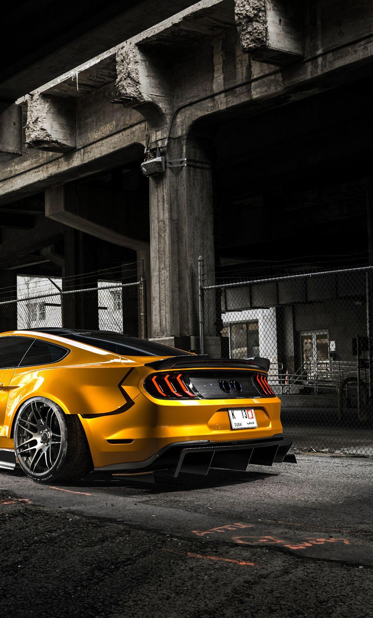 1280x2120 Orange Custom Ford Mustang 4k iPhone HD 4k Wallpaper, Image, Background, Photo and Picture