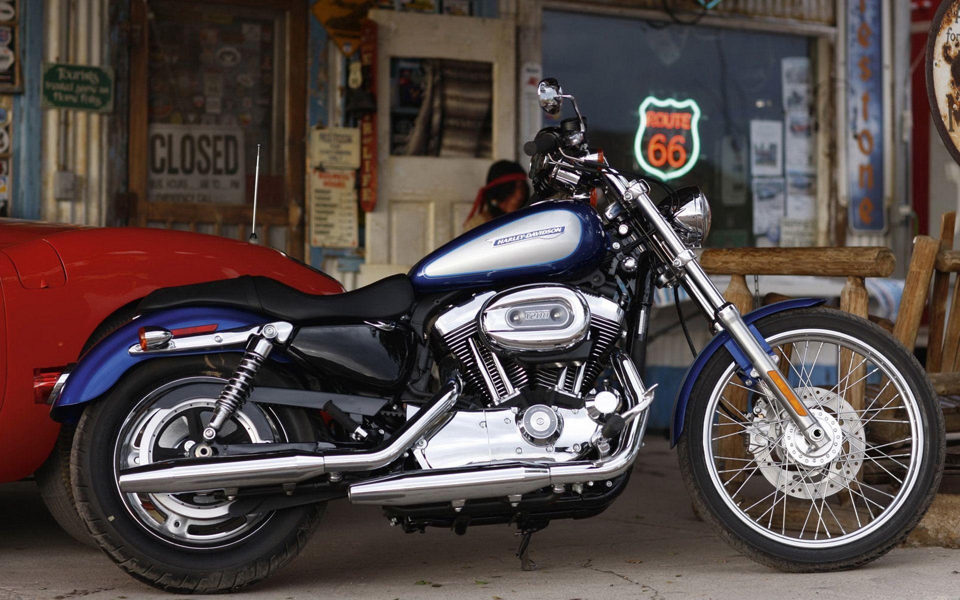 1920x1200 Custom Harley Davidson Wallpaper .