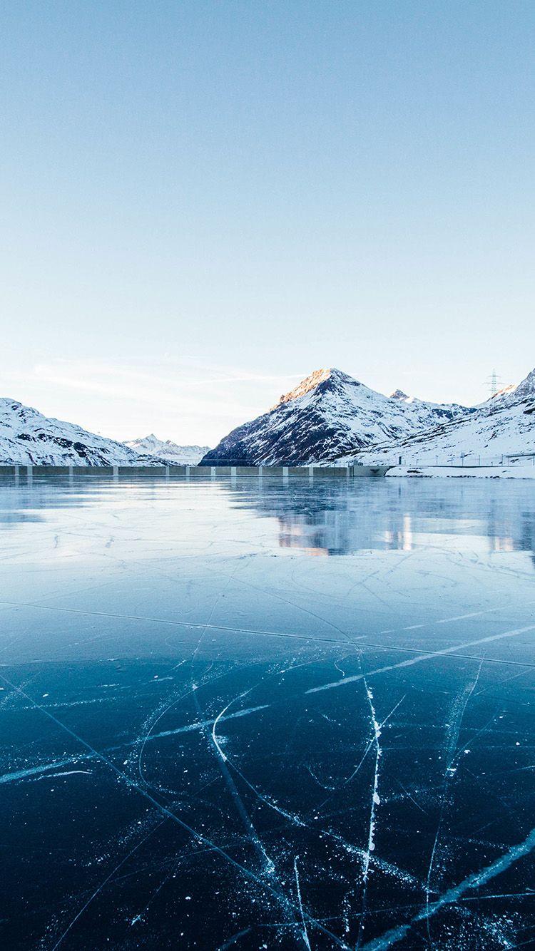 750x1334 Nature Ice Cold Mountain Wallpaper