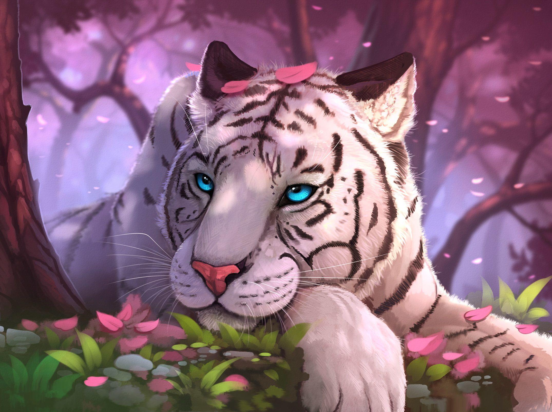 2150x1604 tiger, animals, fantasy, art, hd