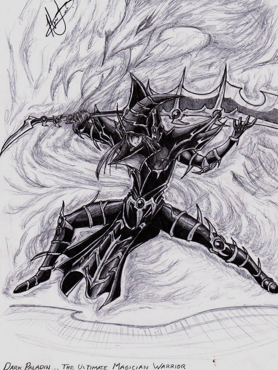 960x1280 Dark Paladin wallpaper