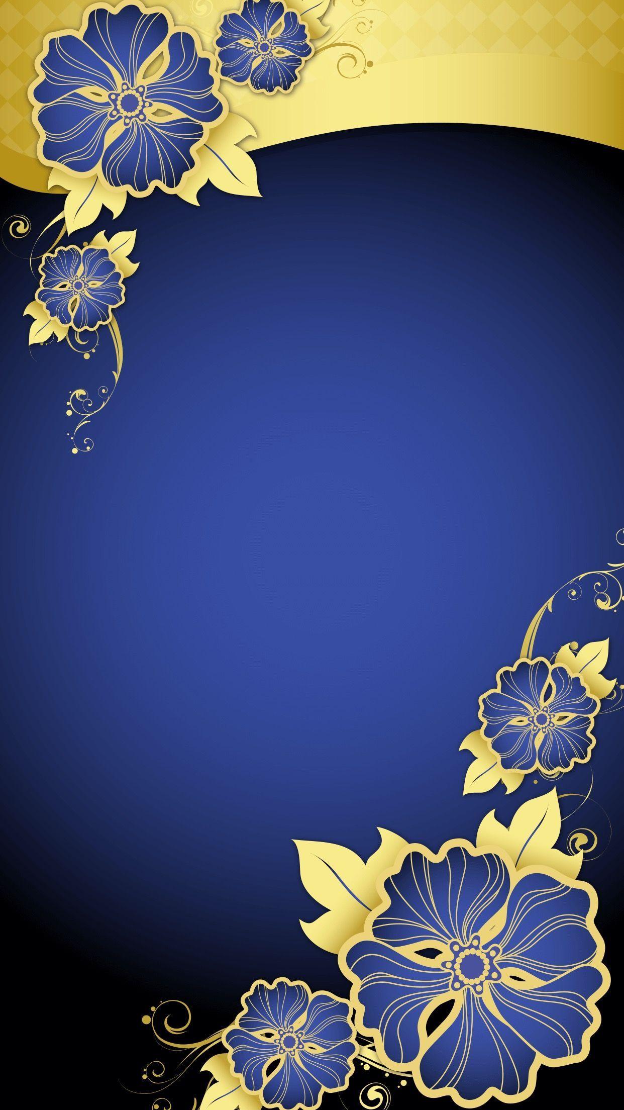 Royal Blue Wedding Background HD