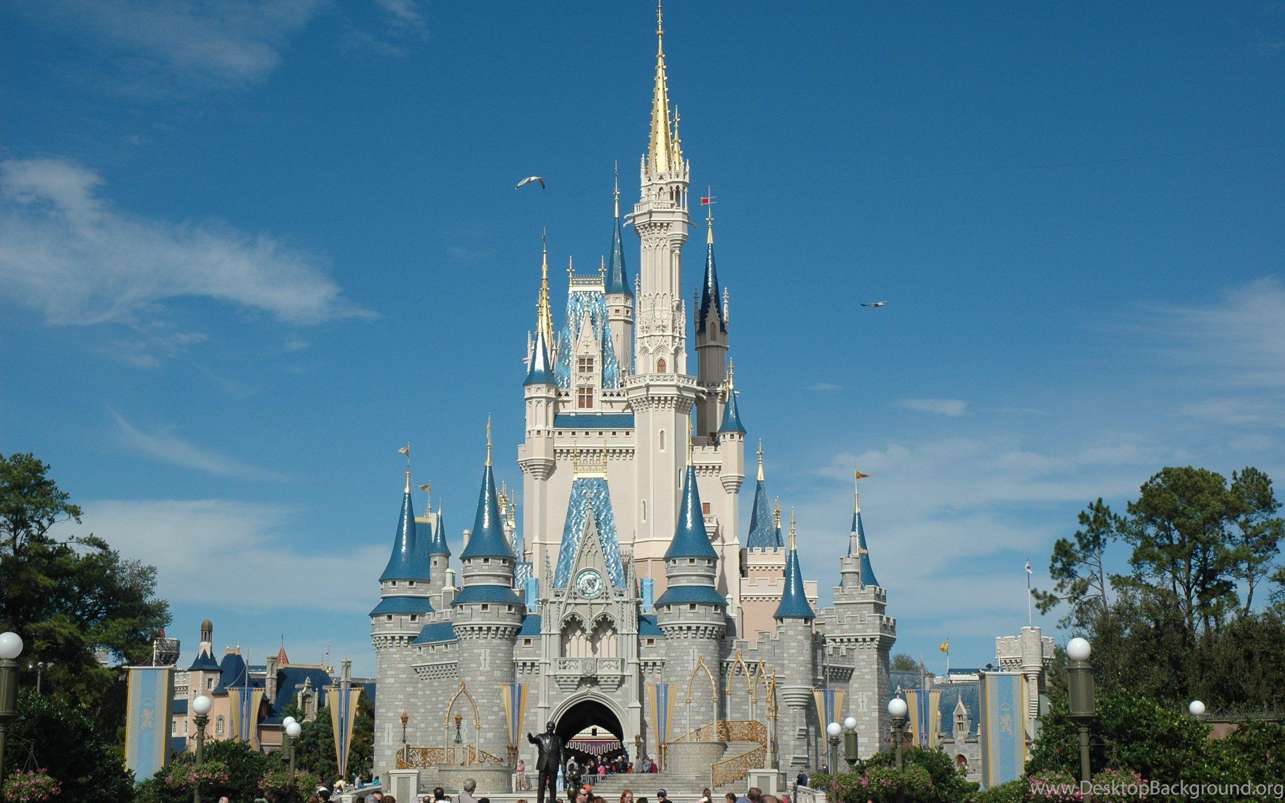 2560x1600 Disney Castle Desktop Wallpaper