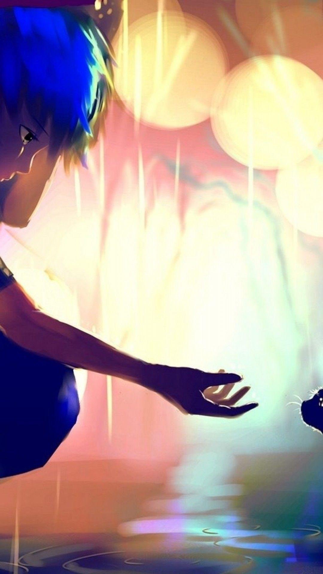 1080x1920 Sad Anime Wallpaper On Wallpaperplay - خلفيات كمبيوتر انمي 4k HD Wallpaper