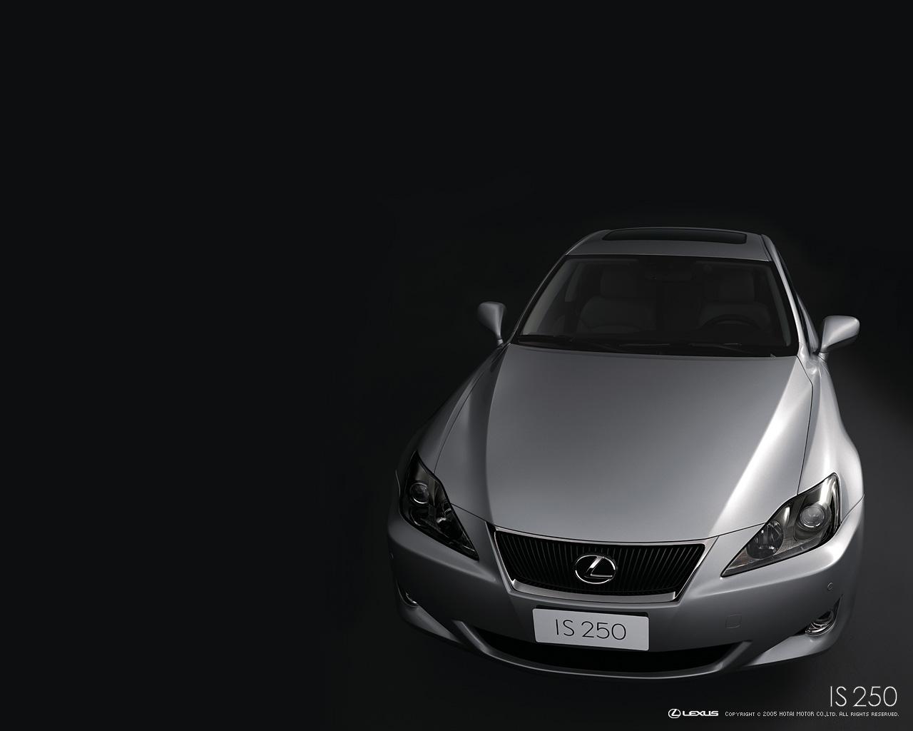 1280x1024 Lexus IS 250 black wallpaper. Lexus IS 250 black