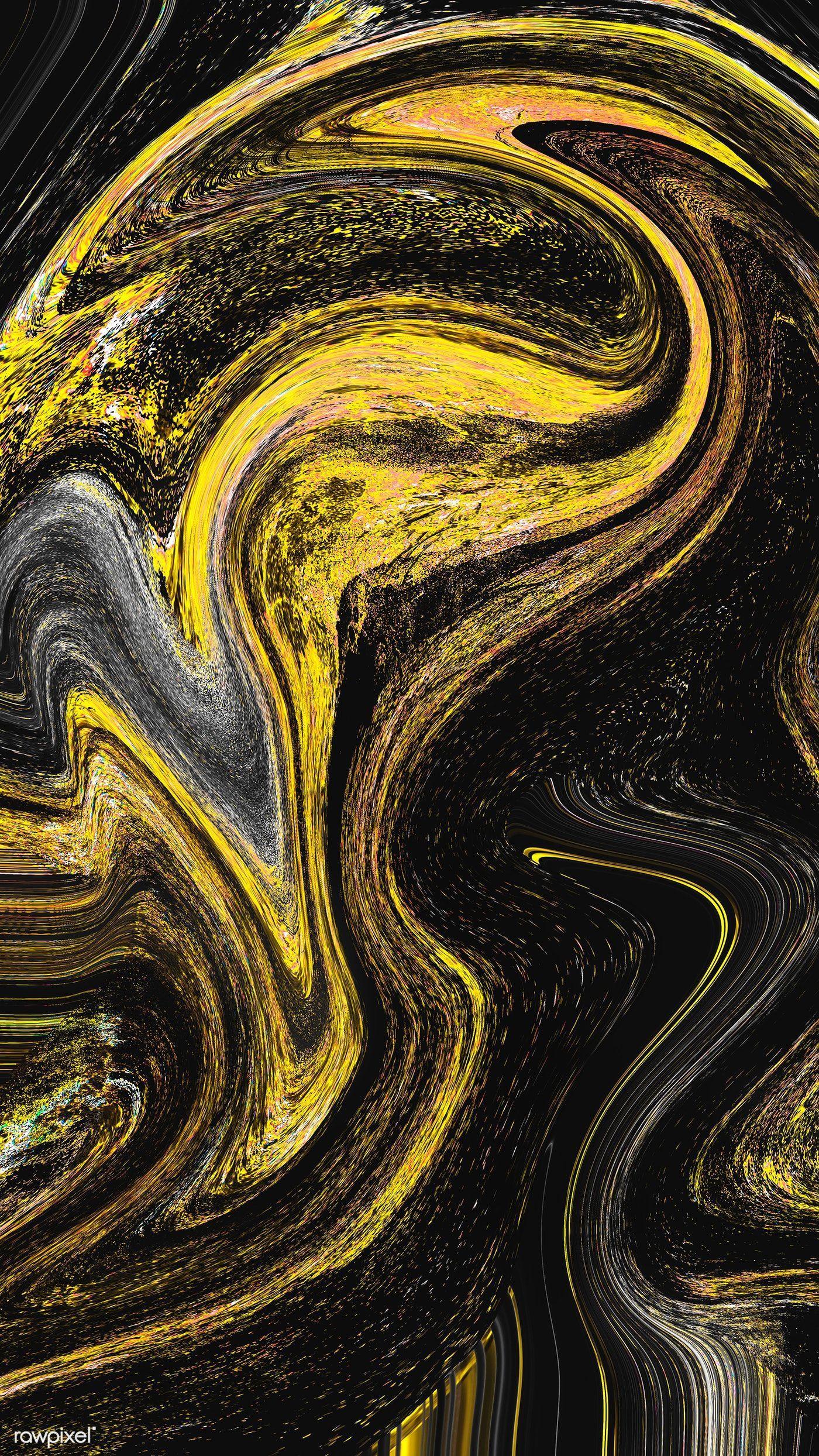 1400x2488 Teal Blue and Gold Marble Wallpaper .