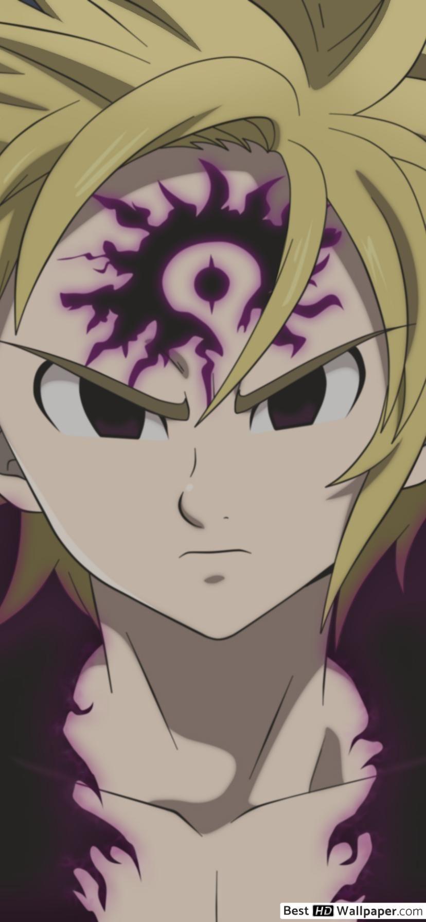 828x1792 Free Wallpaper: Meliodas Wallpaper iPhone